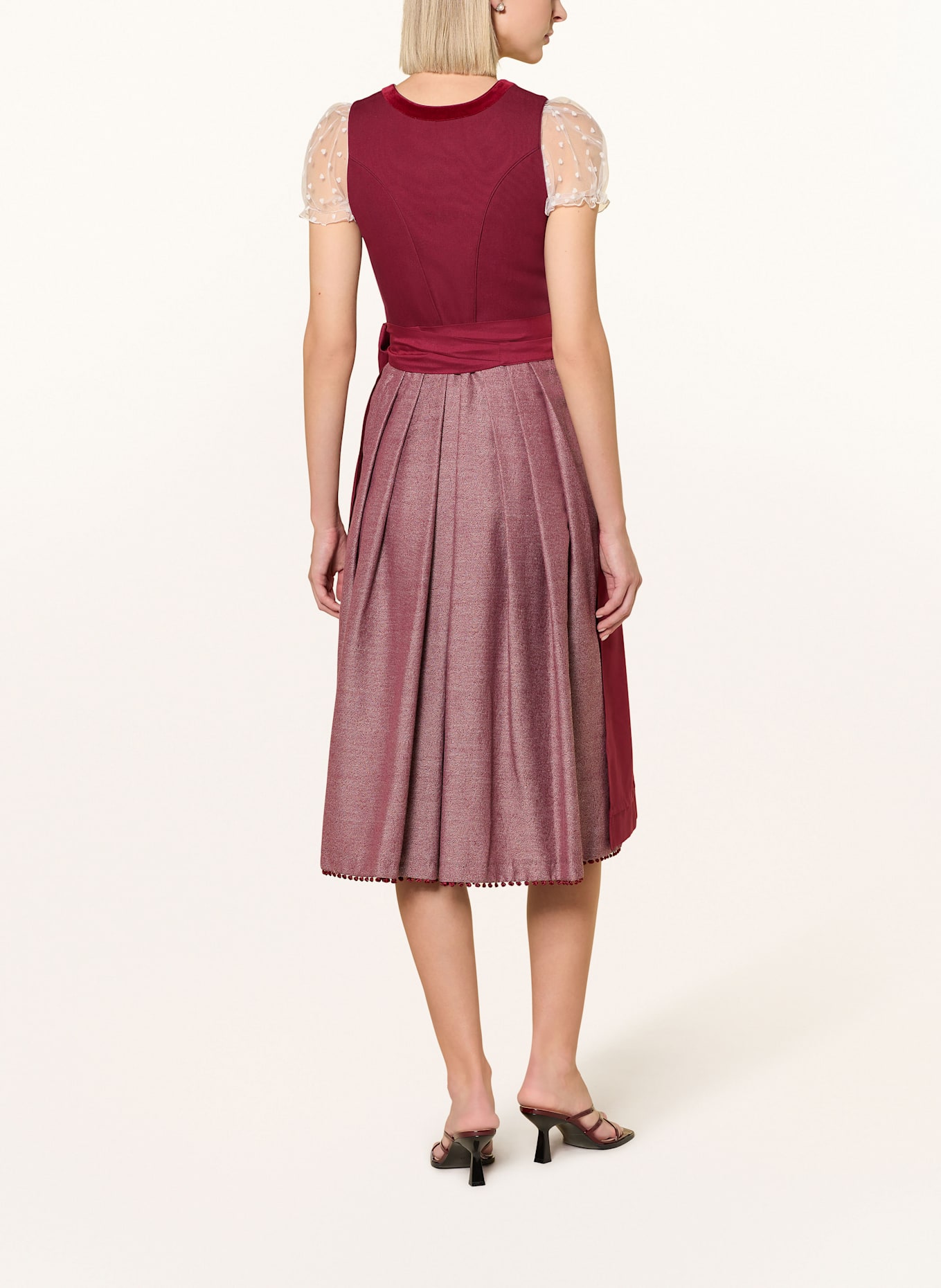 Heimatglück Tracht Dirndl GIULIA: DARK RED