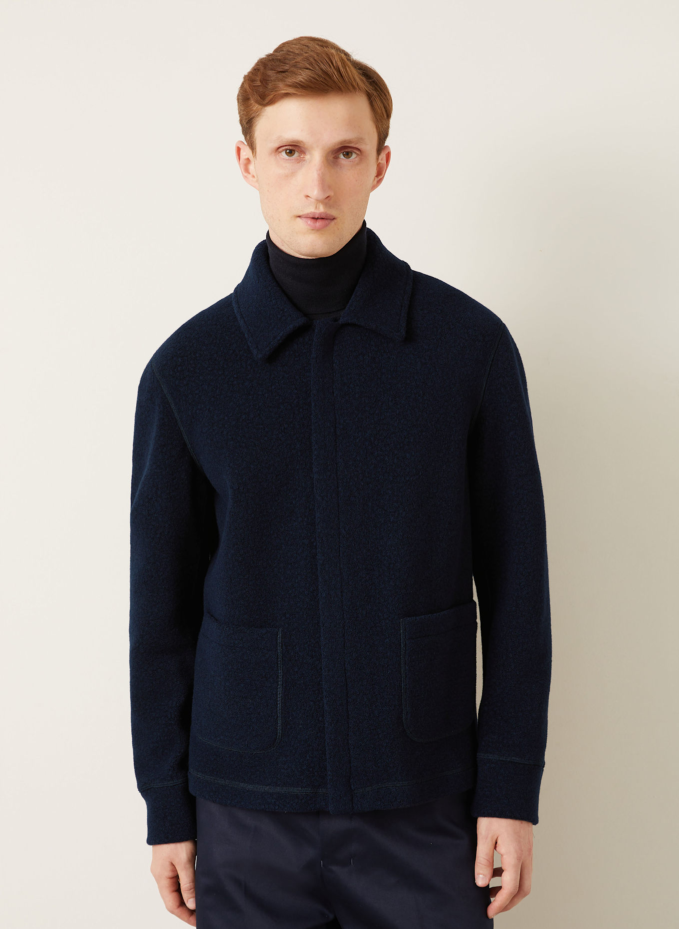 GIORGIO ARMANI Blouson: DUNKELBLAU