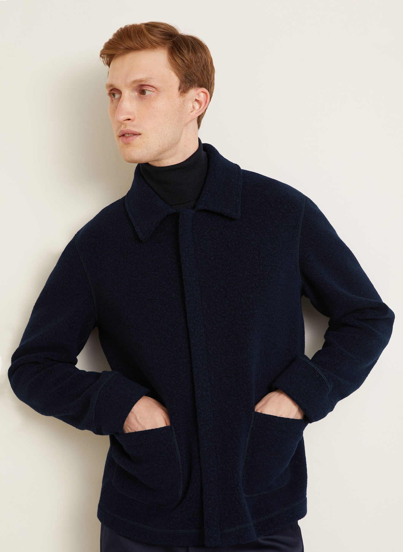 GIORGIO ARMANI Blouson: DUNKELBLAU