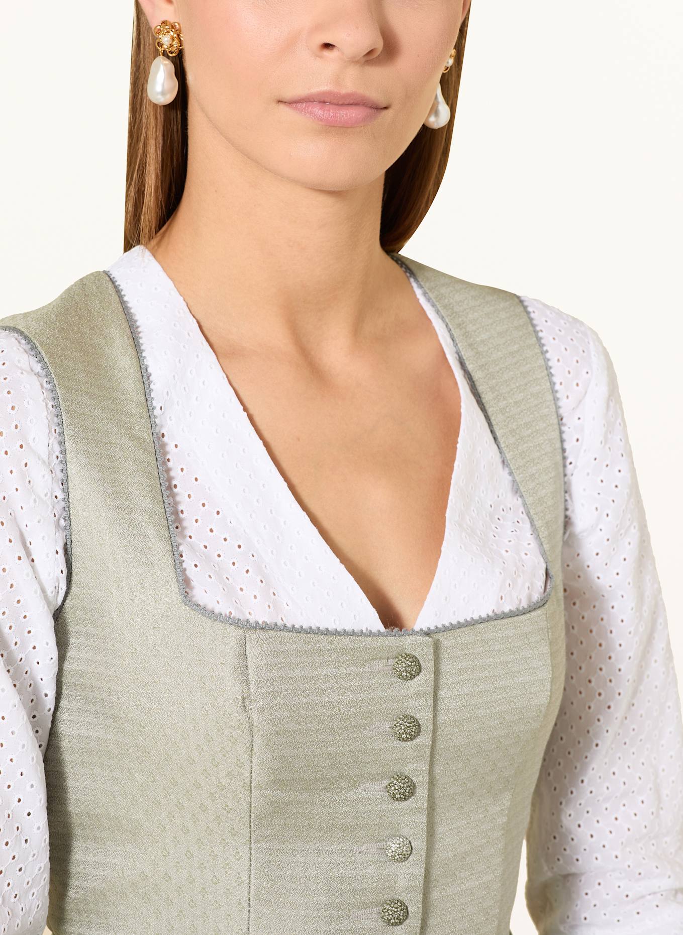 Seenberg Ohrhänger: GOLD / CREME