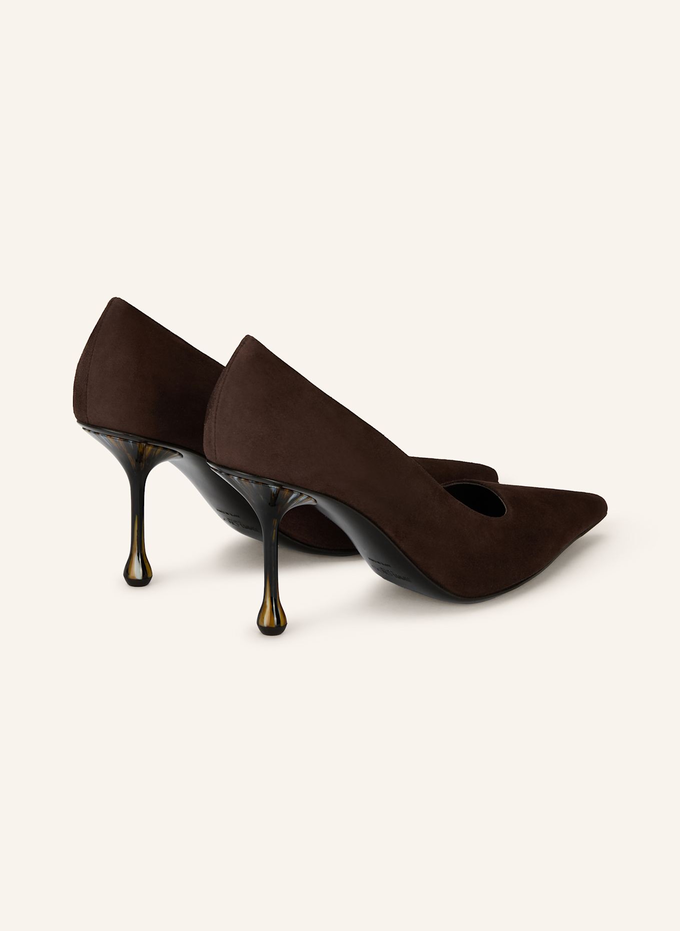 JIMMY CHOO Pumps IXIA 80: DUNKELBRAUN