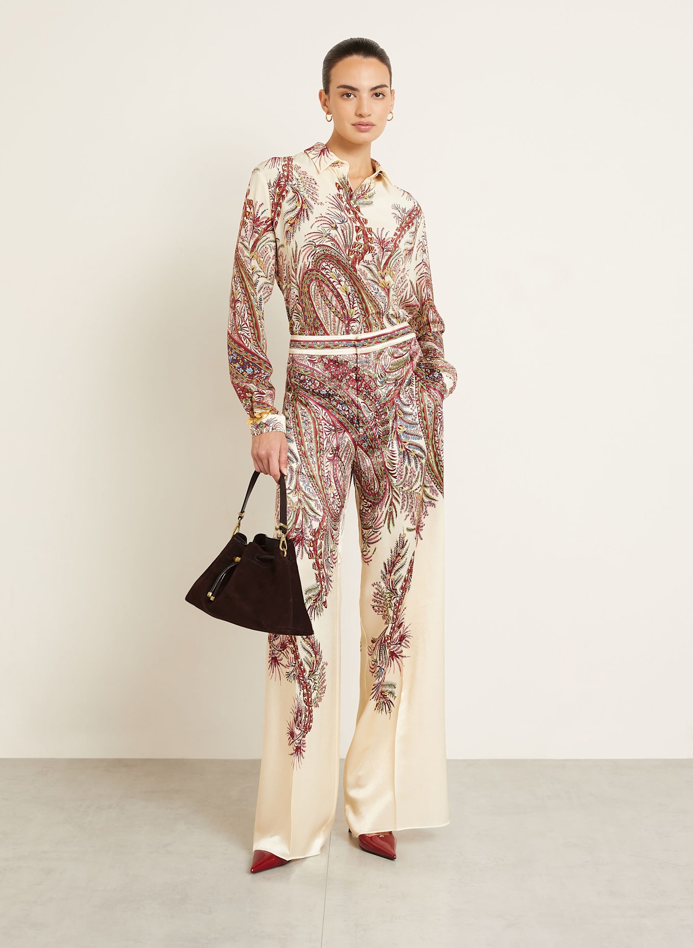 JIMMY CHOO Handbag BON BON SMALL: DARK BROWN