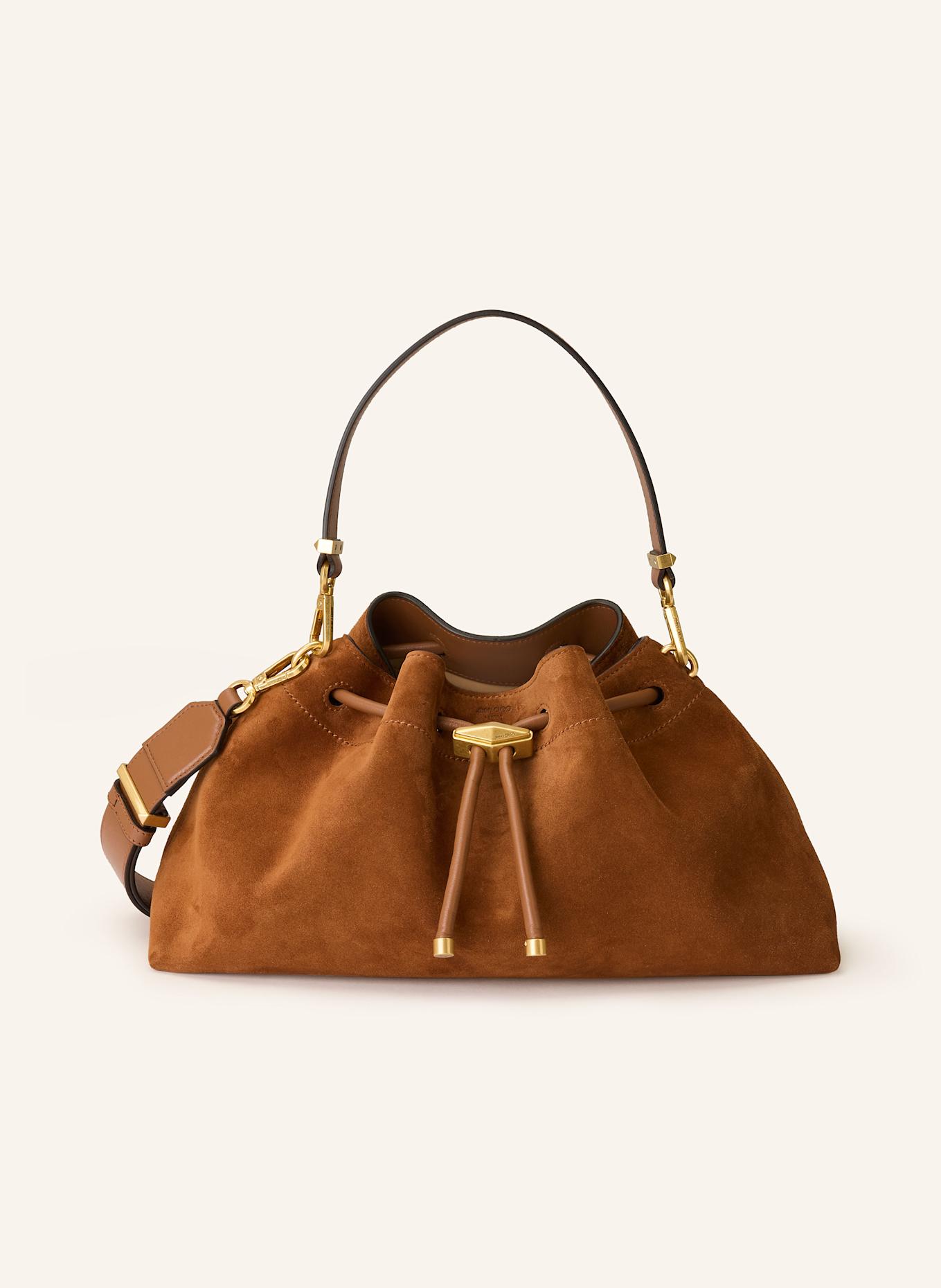 JIMMY CHOO Torebka BON BON SMALL: KONIAKOWY