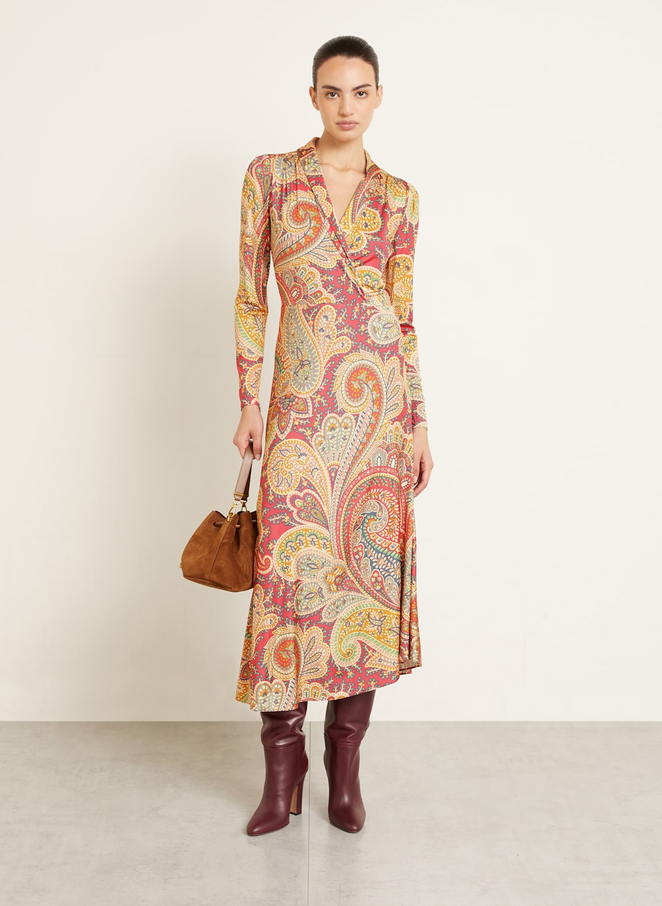 JIMMY CHOO Torebka BON BON SMALL: KONIAKOWY