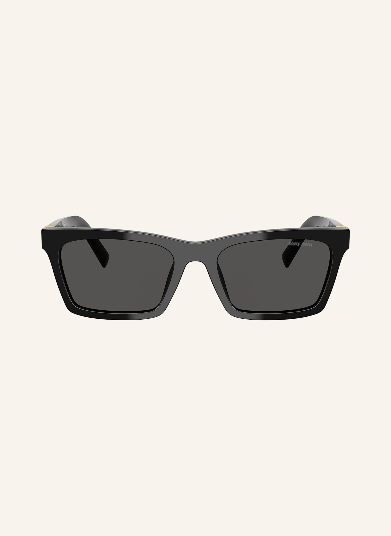 MIU MIU Okulary przeciwsłoneczne MU A05S: 16K08Z – CZARNY/ CIEMNOSZARY