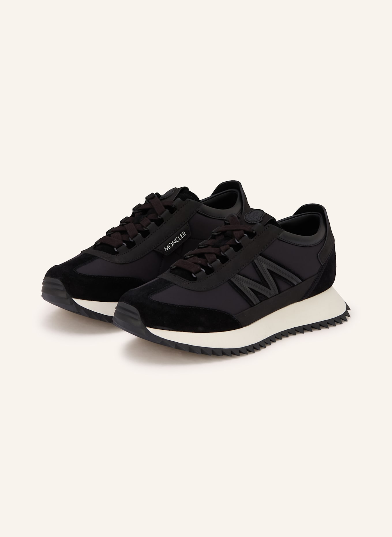 MONCLER Sneaker PACEY 2: SCHWARZ
