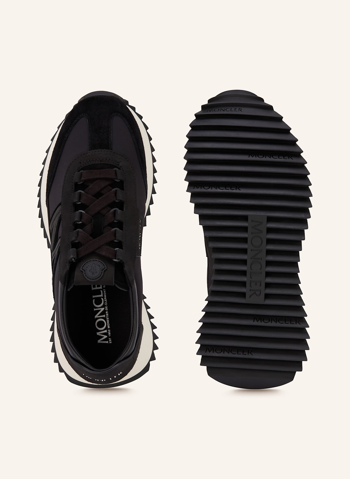 MONCLER Sneaker PACEY 2: SCHWARZ