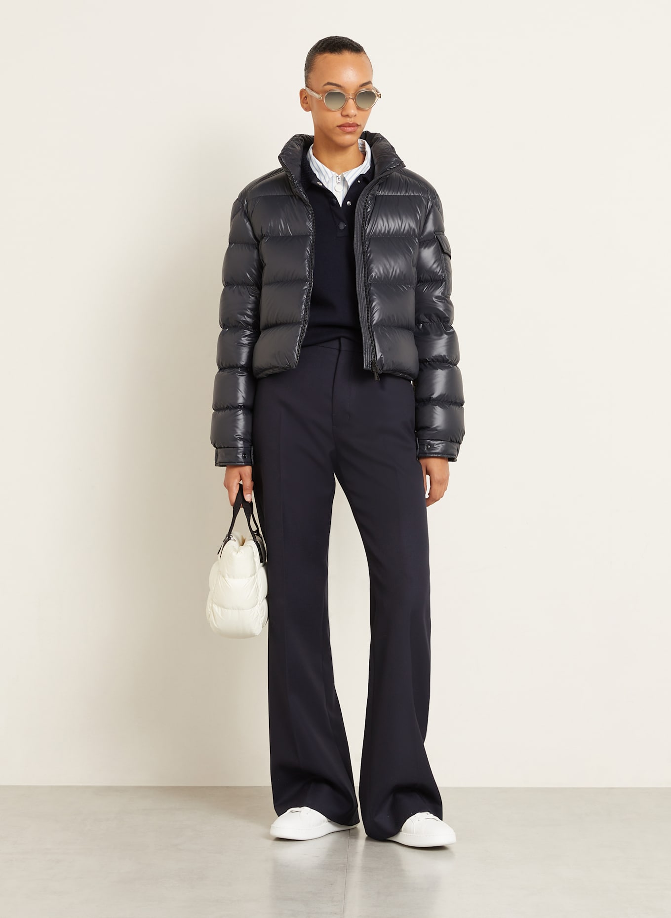 MONCLER Down jacket PETRA: DARK BLUE