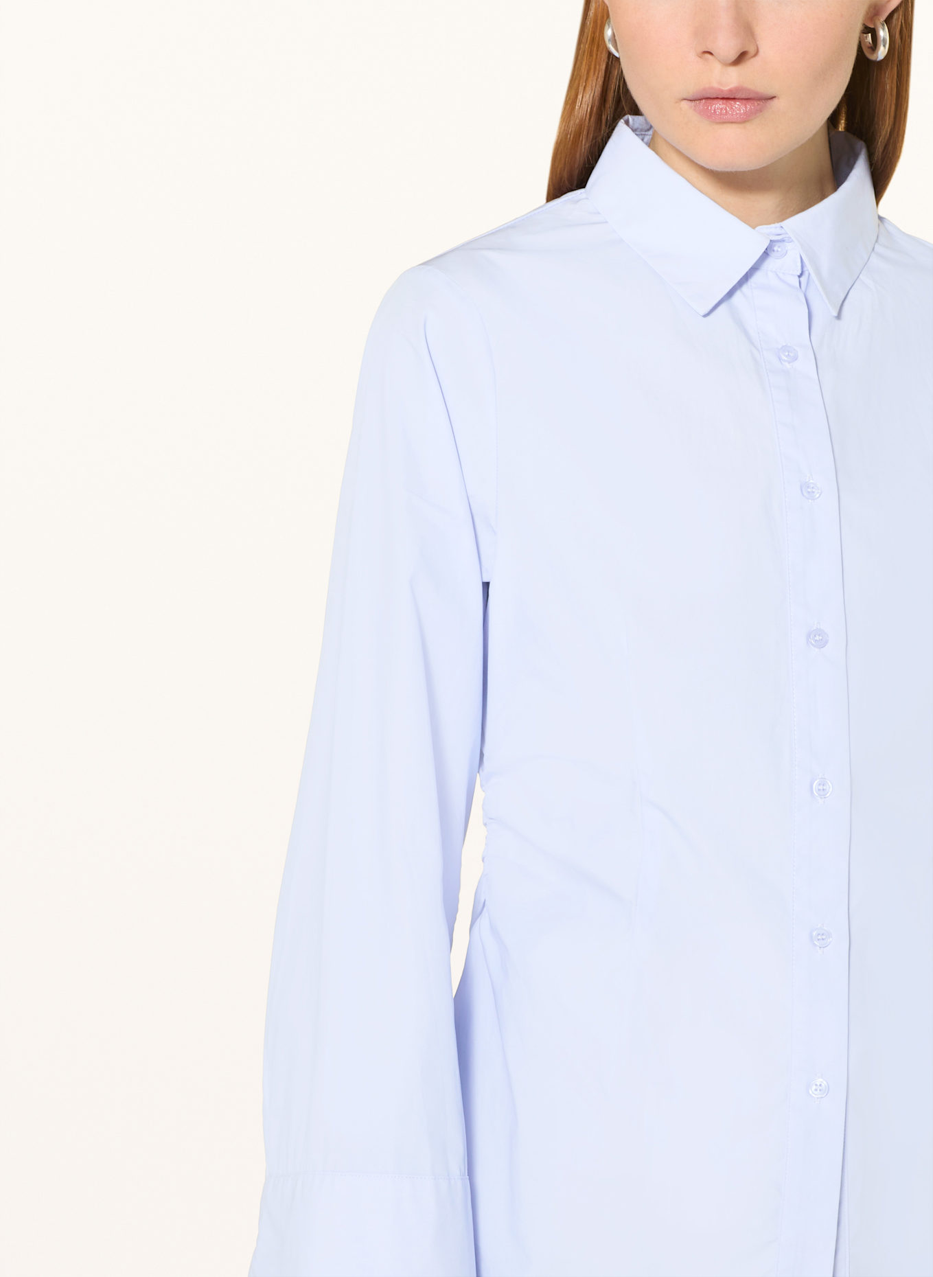 NEO NOIR Hemdbluse CAROLI: HELLBLAU