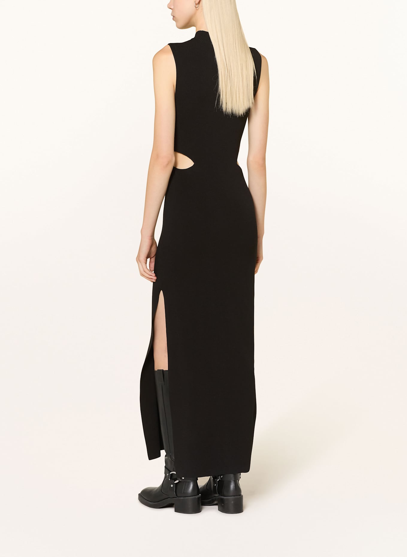 GESTUZ Strickkleid GZBRINNETT mit Cut-outs: SCHWARZ