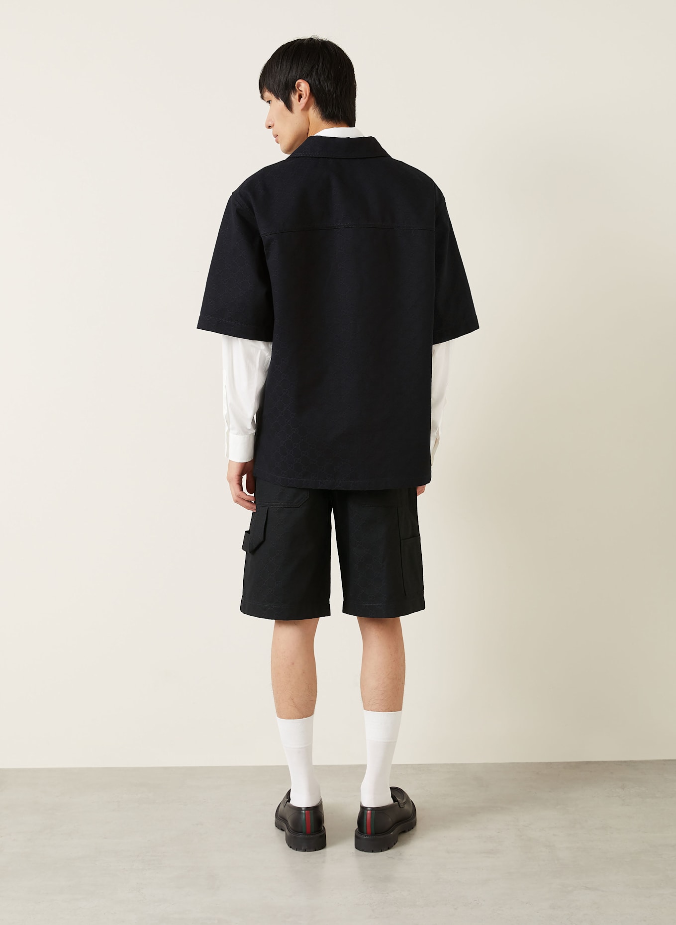 GUCCI Jeanshemd Comfort Fit: SCHWARZ