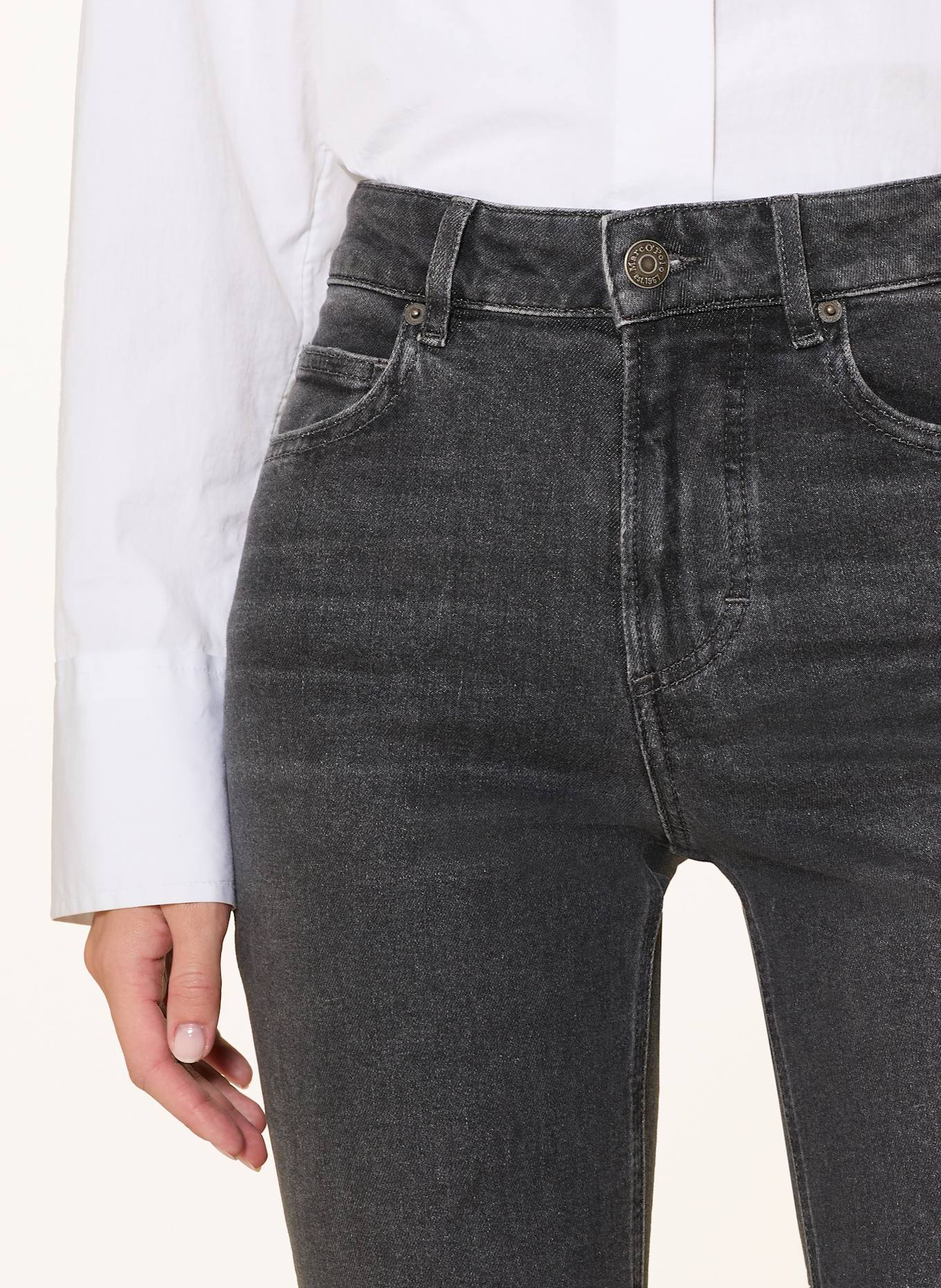 Marc O'Polo Flared Jeans KIRUNA: 031 Dark grey wash