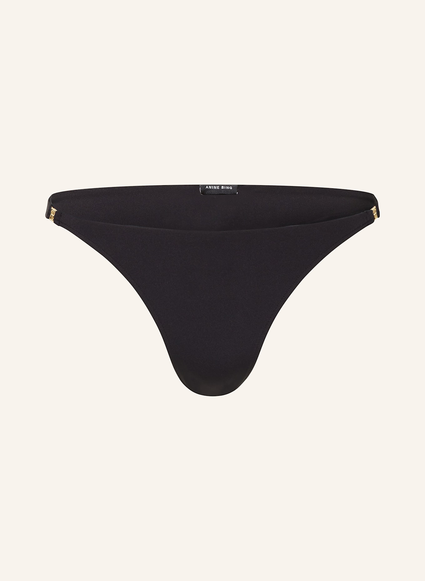 ANINE BING Basic-Bikini-Hose BELLAMY: SCHWARZ