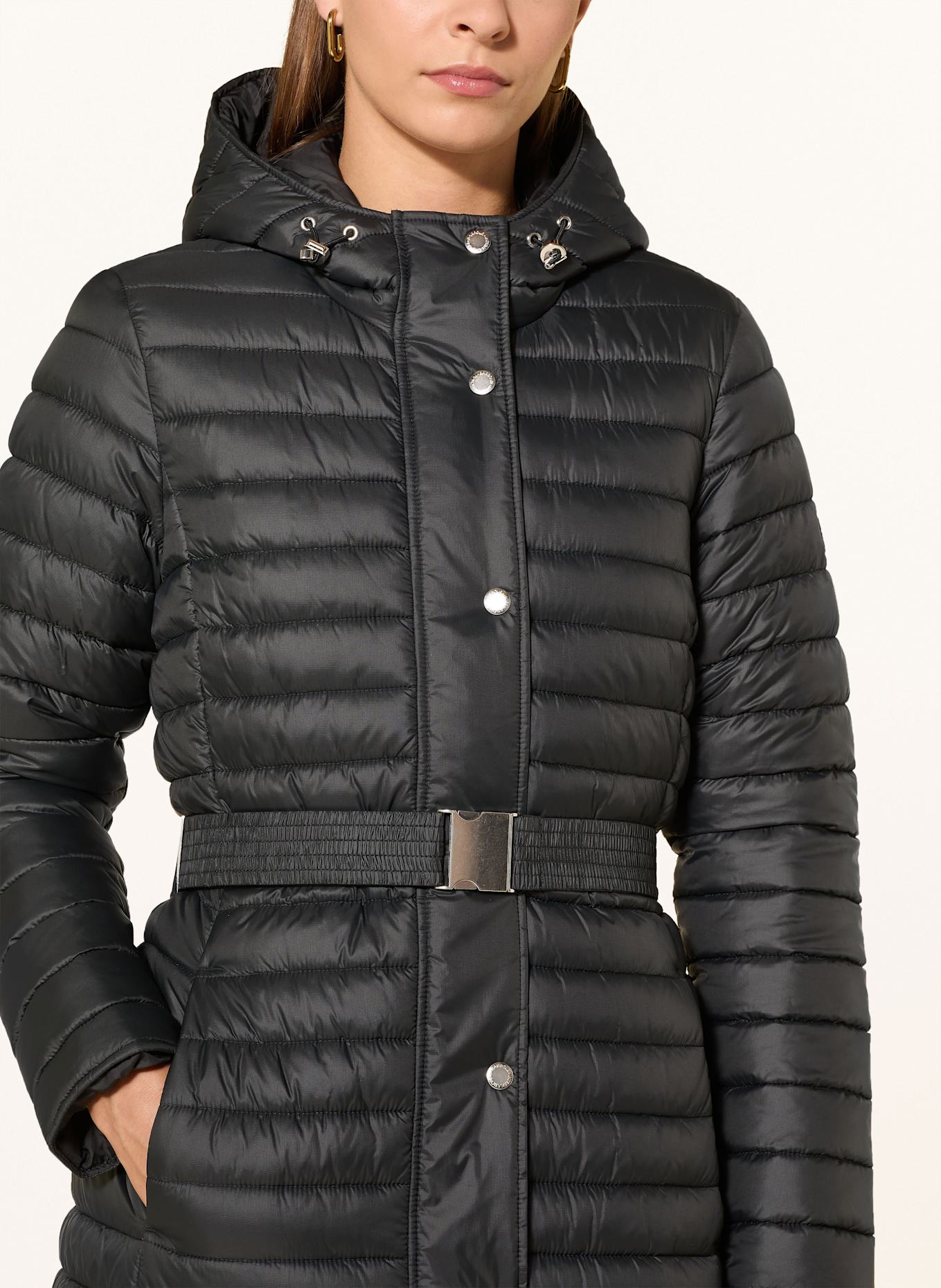 BARBOUR INTERNATIONAL Steppmantel JADA: SCHWARZ