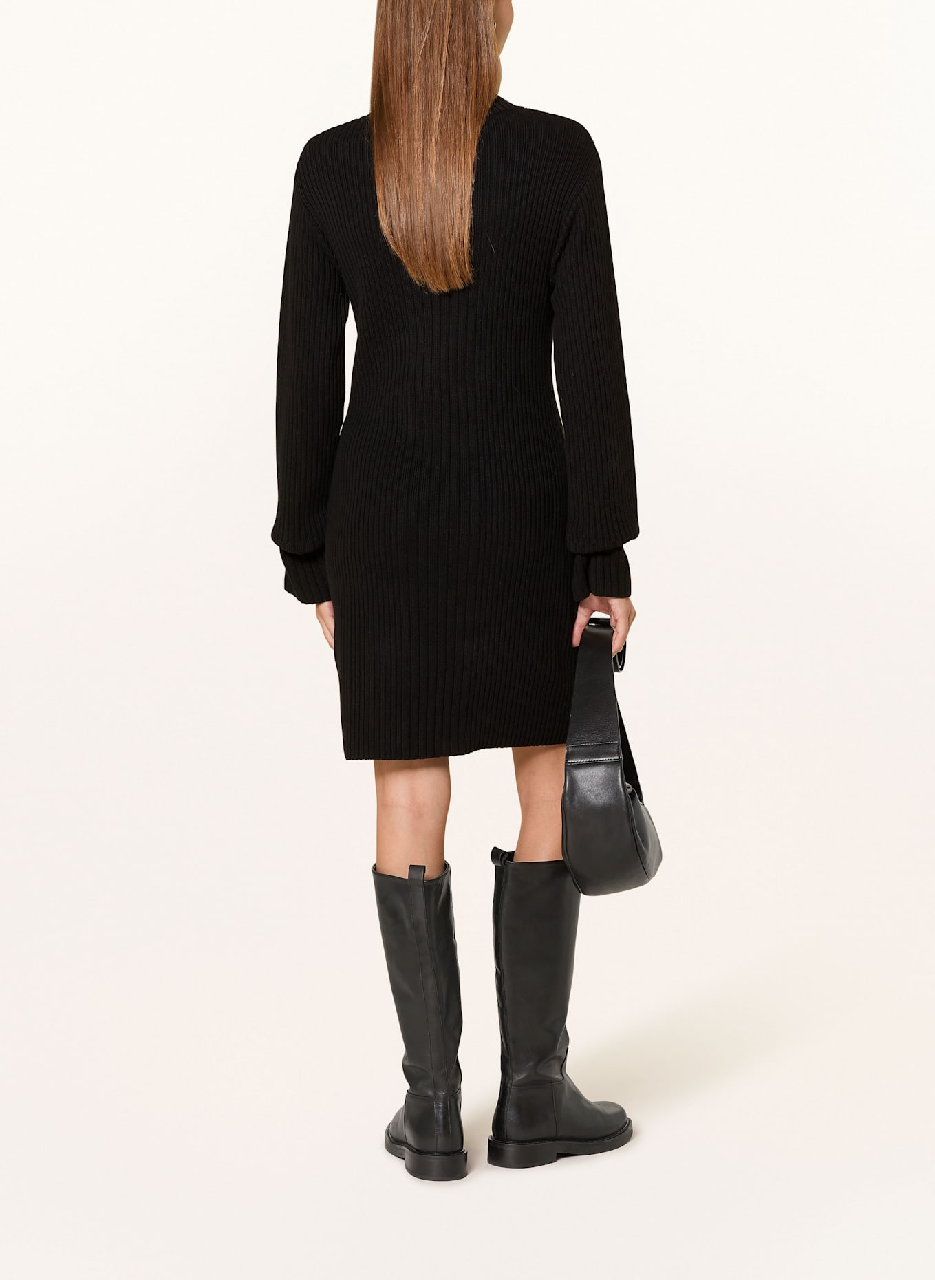 BARBOUR INTERNATIONAL Strickkleid REAGAN: SCHWARZ