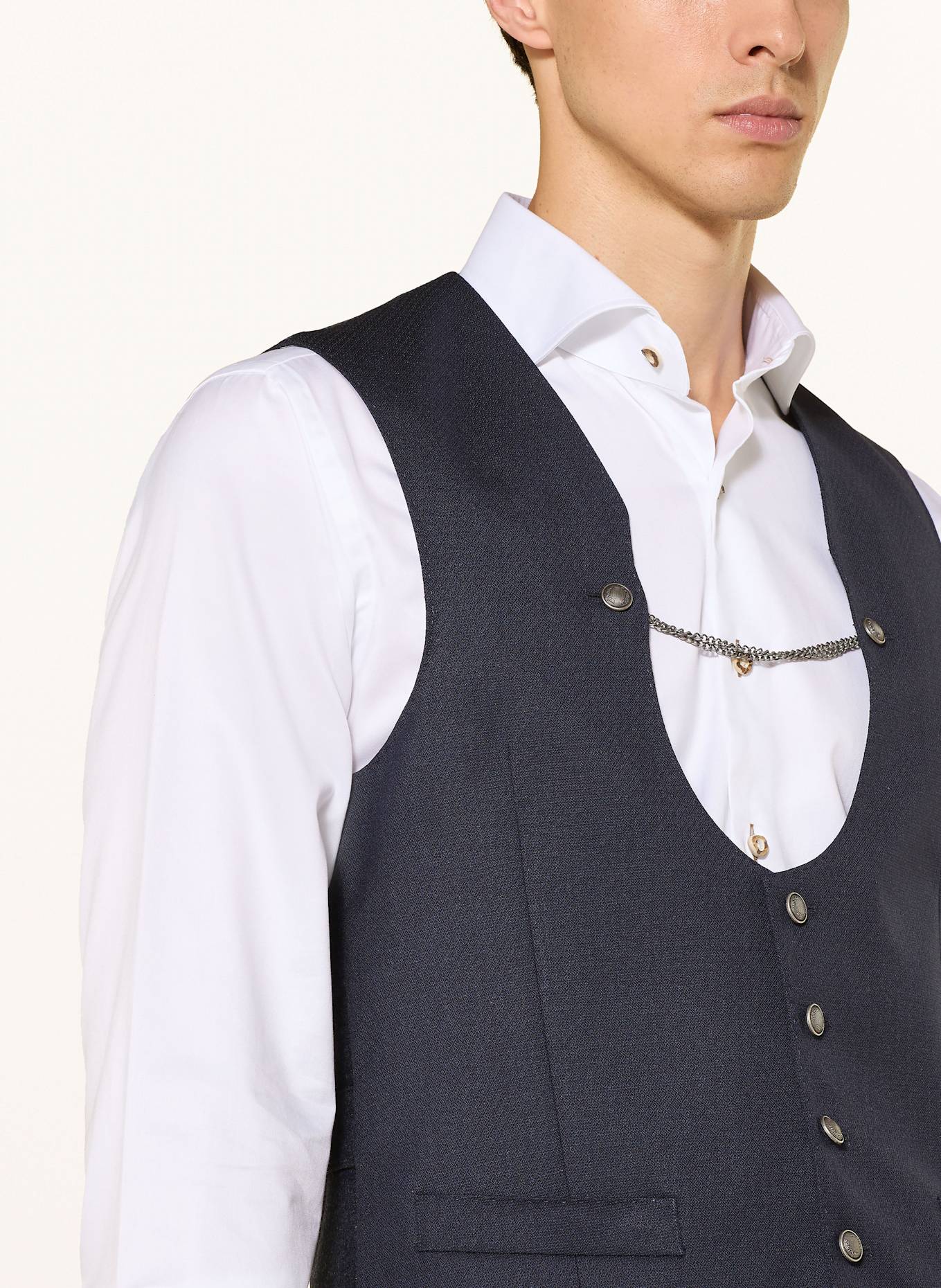windsor. Traditional vest URS: DARK BLUE