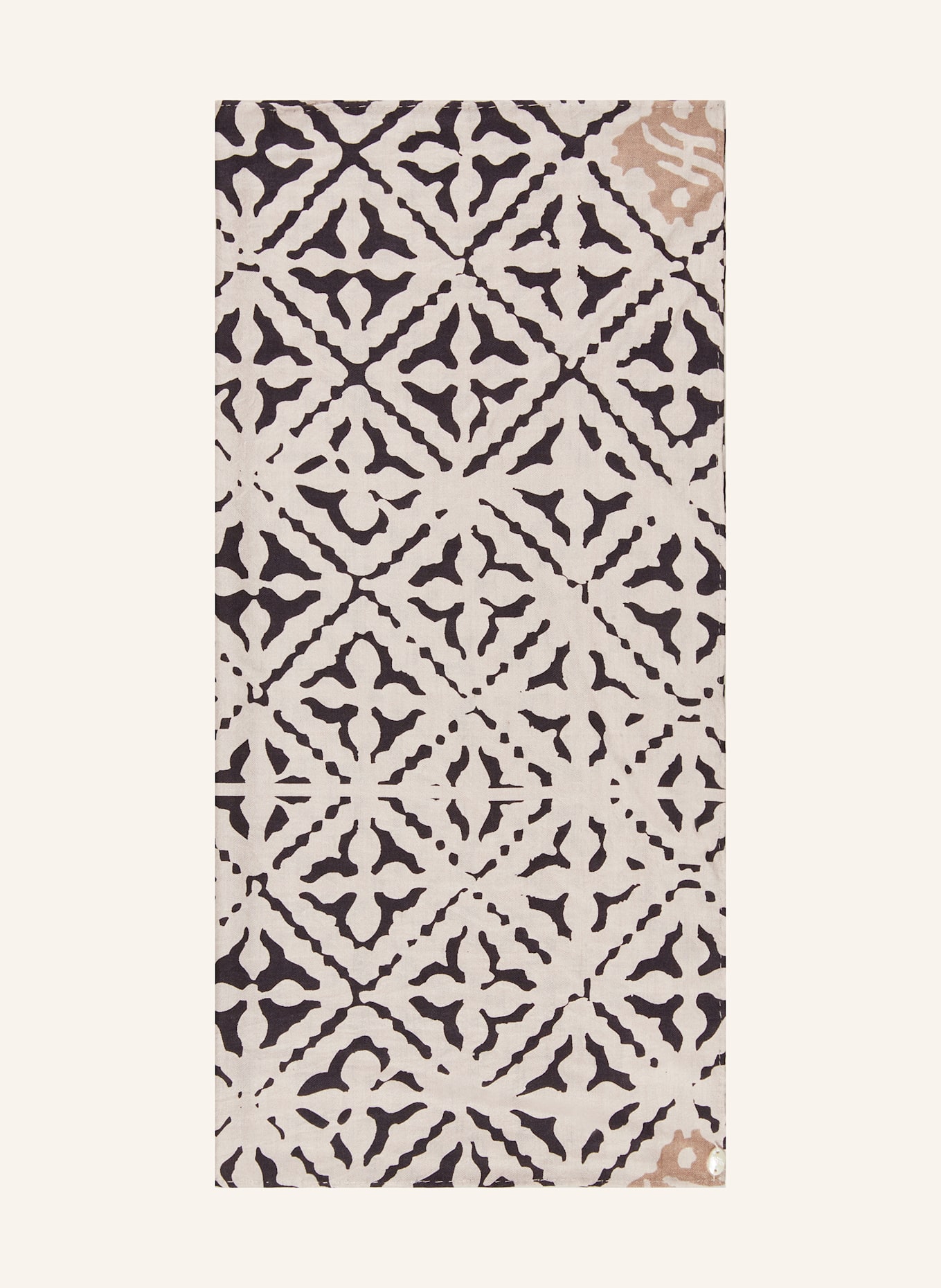 friendly hunting Seidentuch EYES OF MARAKECH: TAUPE / DUNKELGRAU