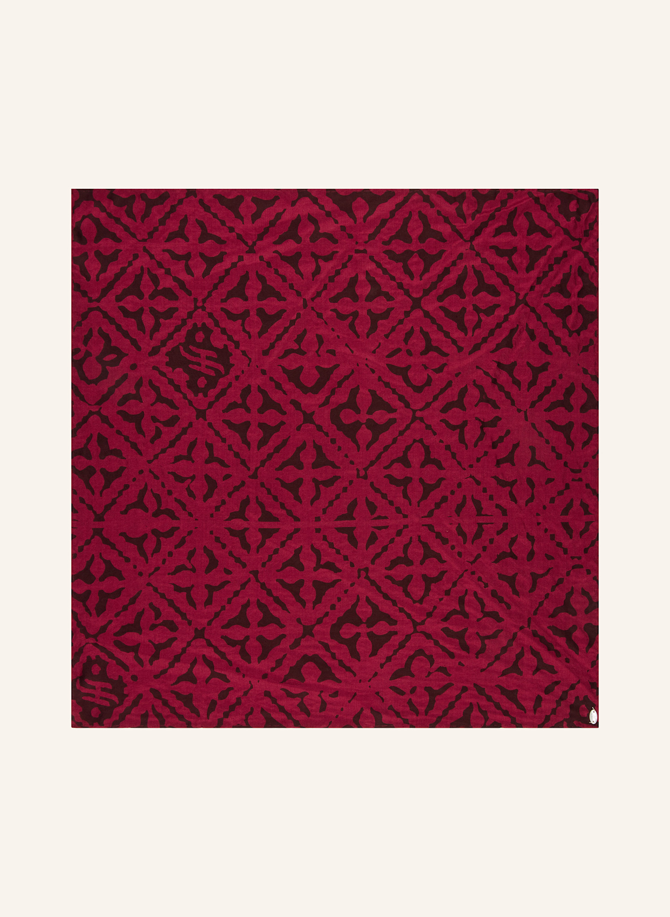 friendly hunting Seidentuch EYES OF MARAKECH: DUNKELROT / SCHWARZ