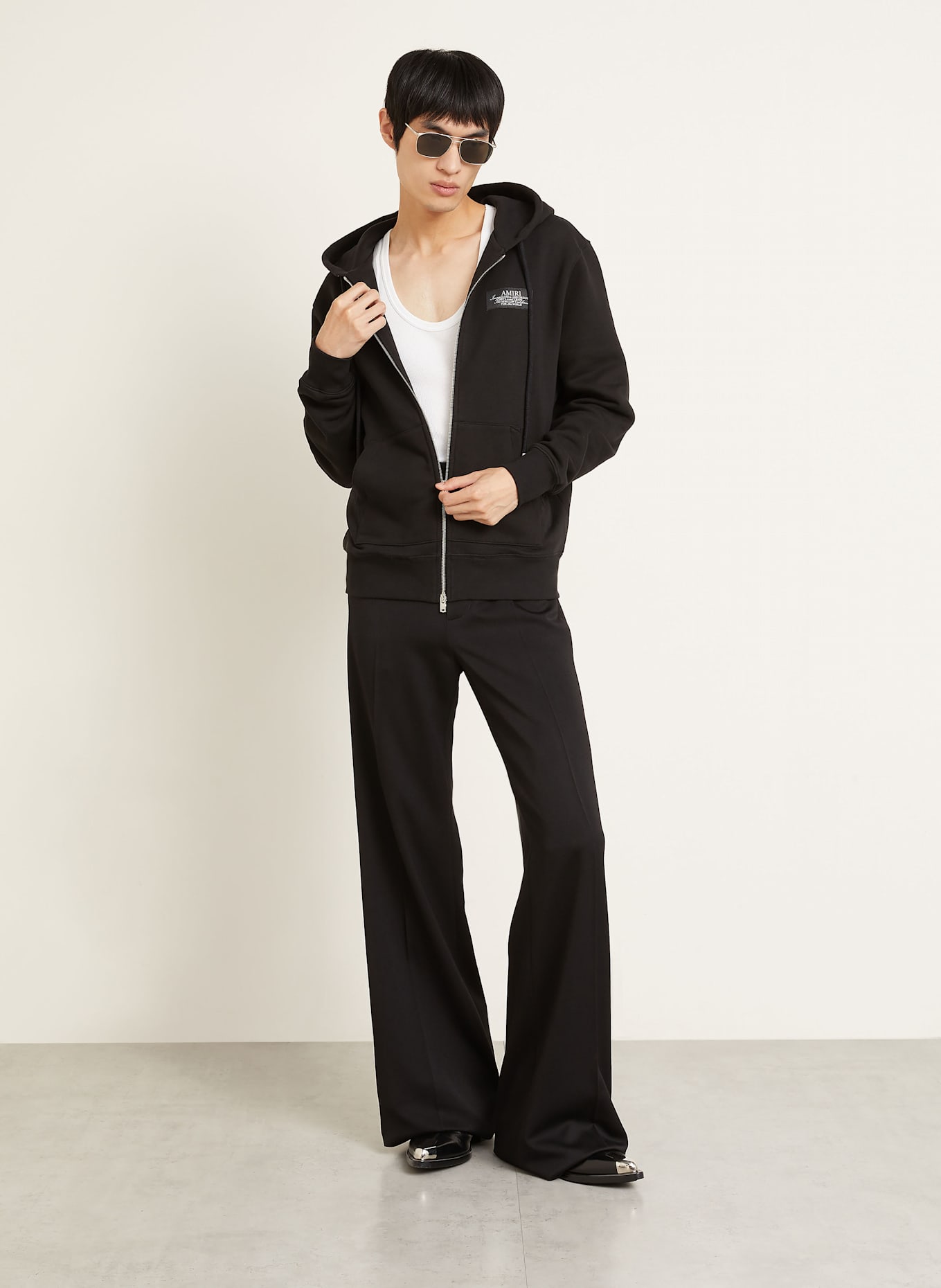 AMIRI Sweatjacke: SCHWARZ