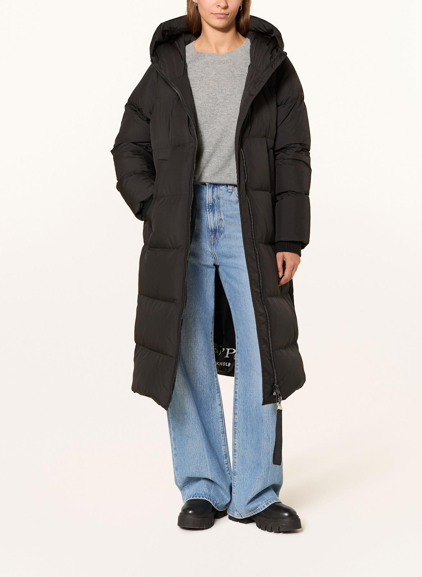 Marc O'Polo Daunenmantel: SCHWARZ