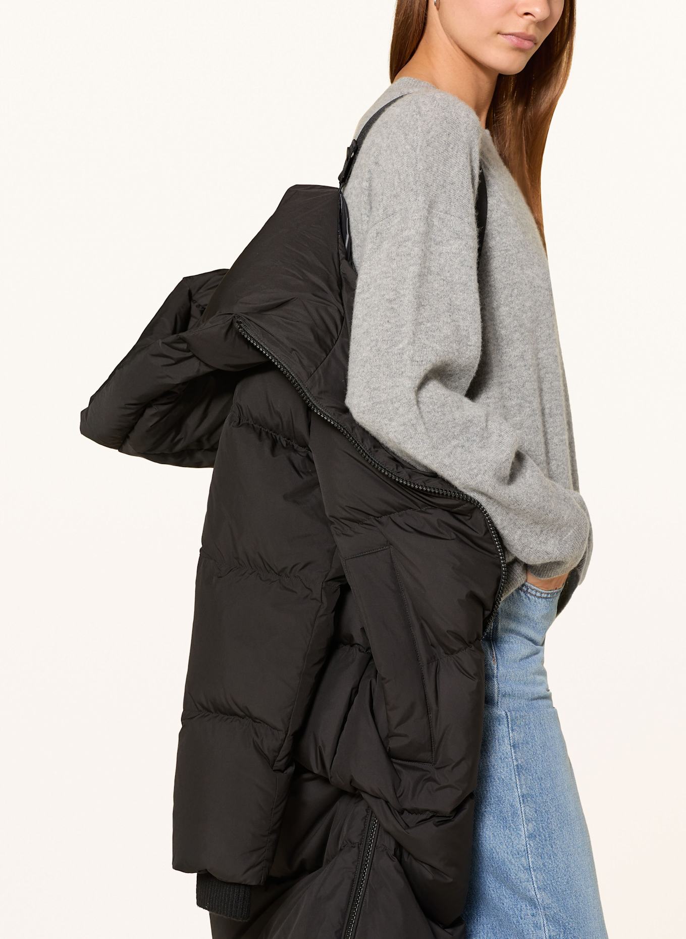 Marc O'Polo Daunenmantel: SCHWARZ