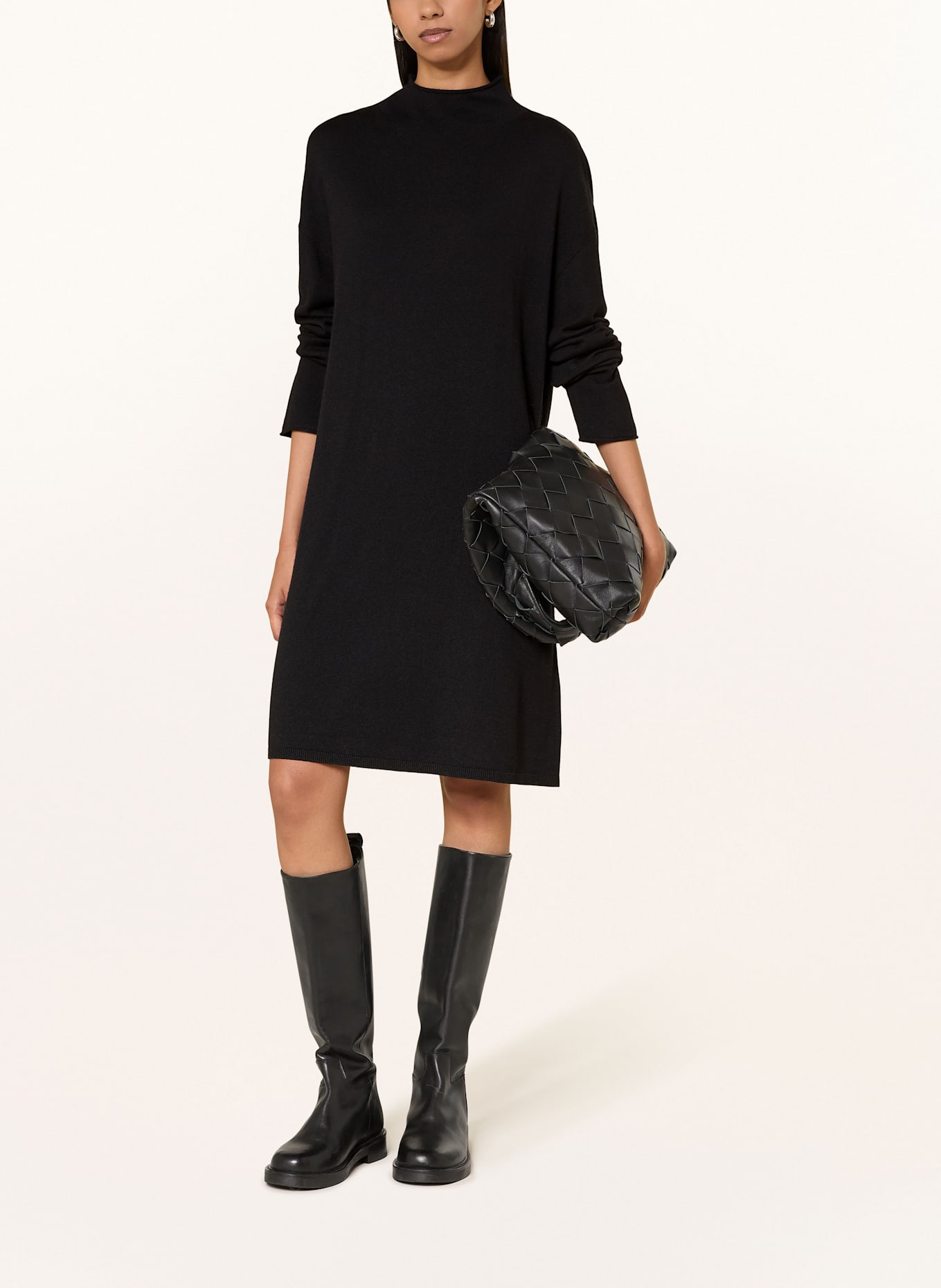 Marc O'Polo Strickkleid: SCHWARZ