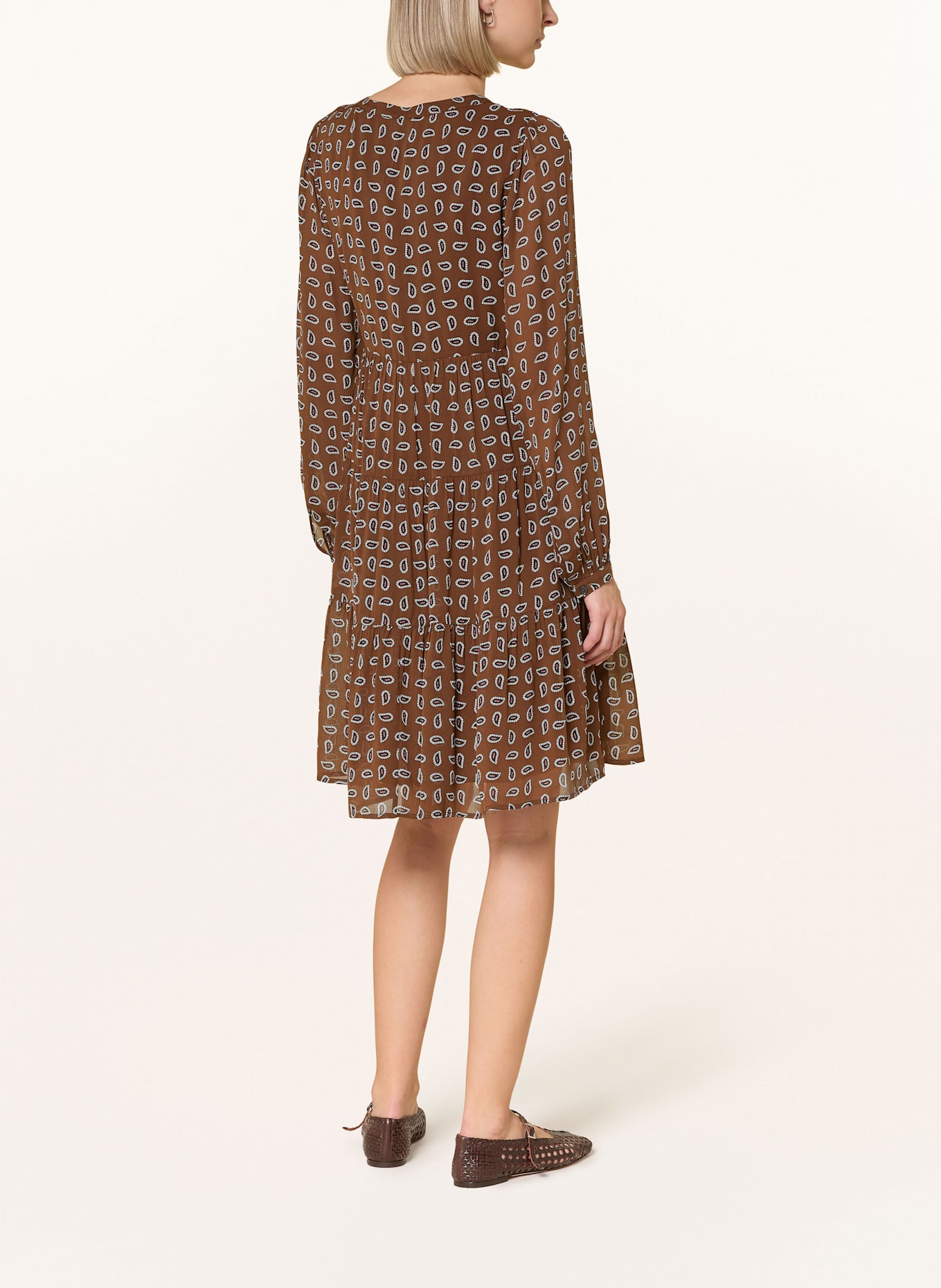 Marc O'Polo Kleid: BRAUN / DUNKELBRAUN