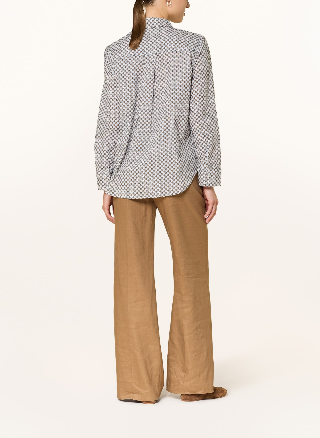 Marc O'Polo Hemdbluse: BLAUGRAU / BRAUN / BLAU