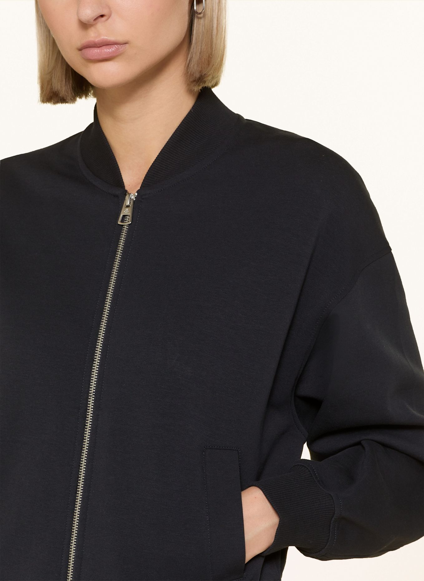 Marc O'Polo Sweatjacke: DUNKELBLAU