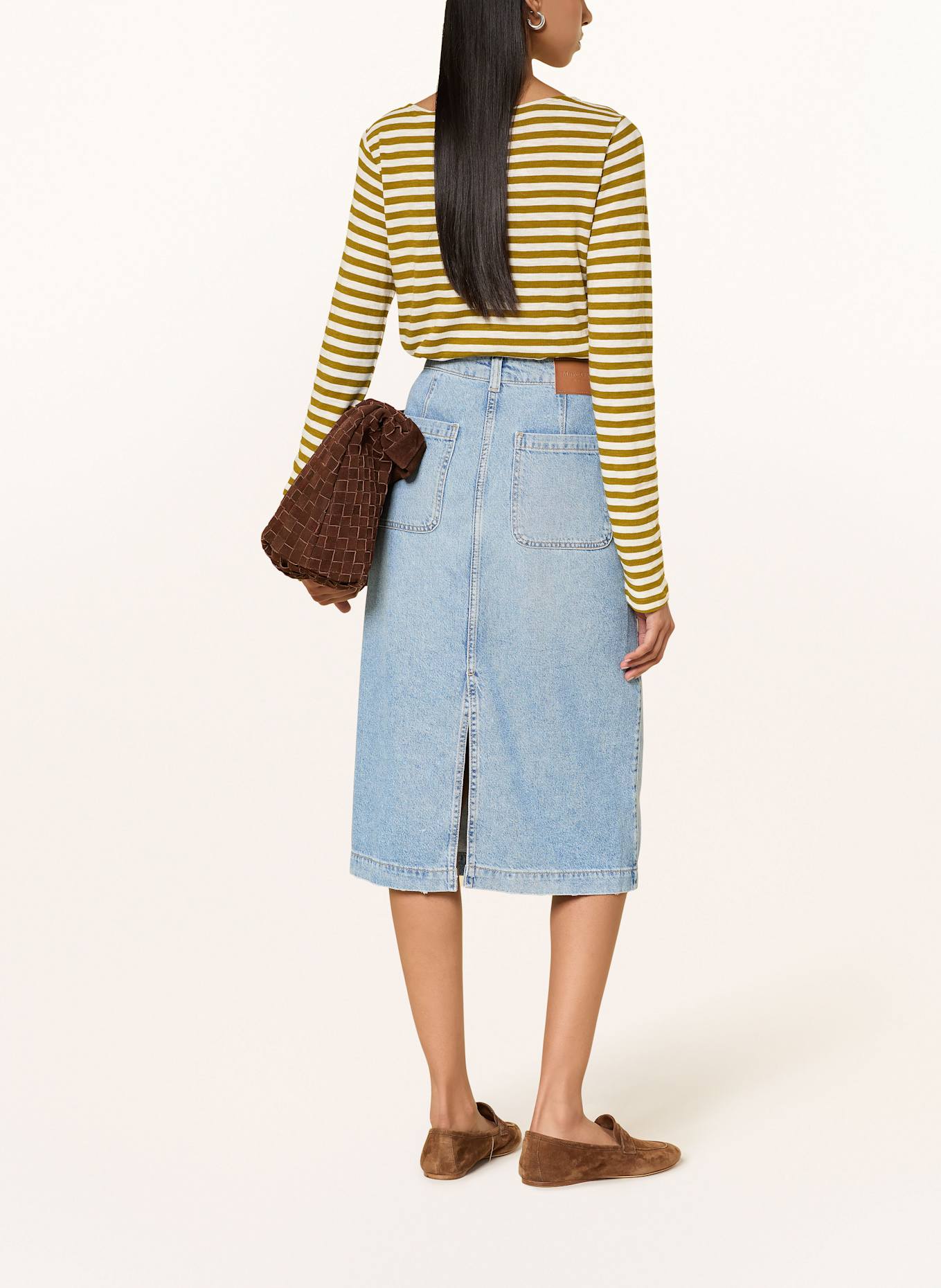 Marc O'Polo Jeansrock: 024 Tinted light blue wash