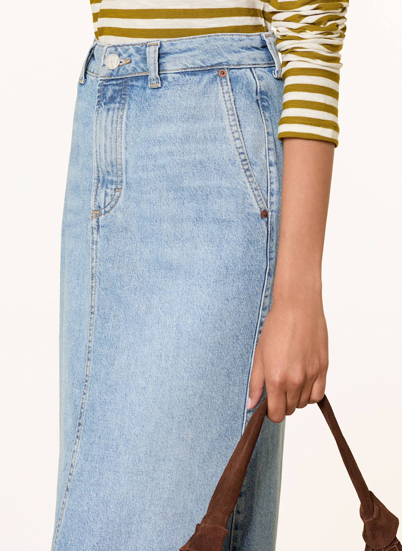 Marc O'Polo Jeansrock: 024 Tinted light blue wash