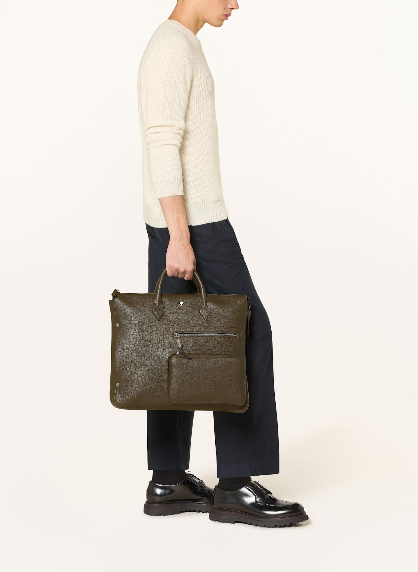MONTBLANC Business-Tasche 24/7: KHAKI