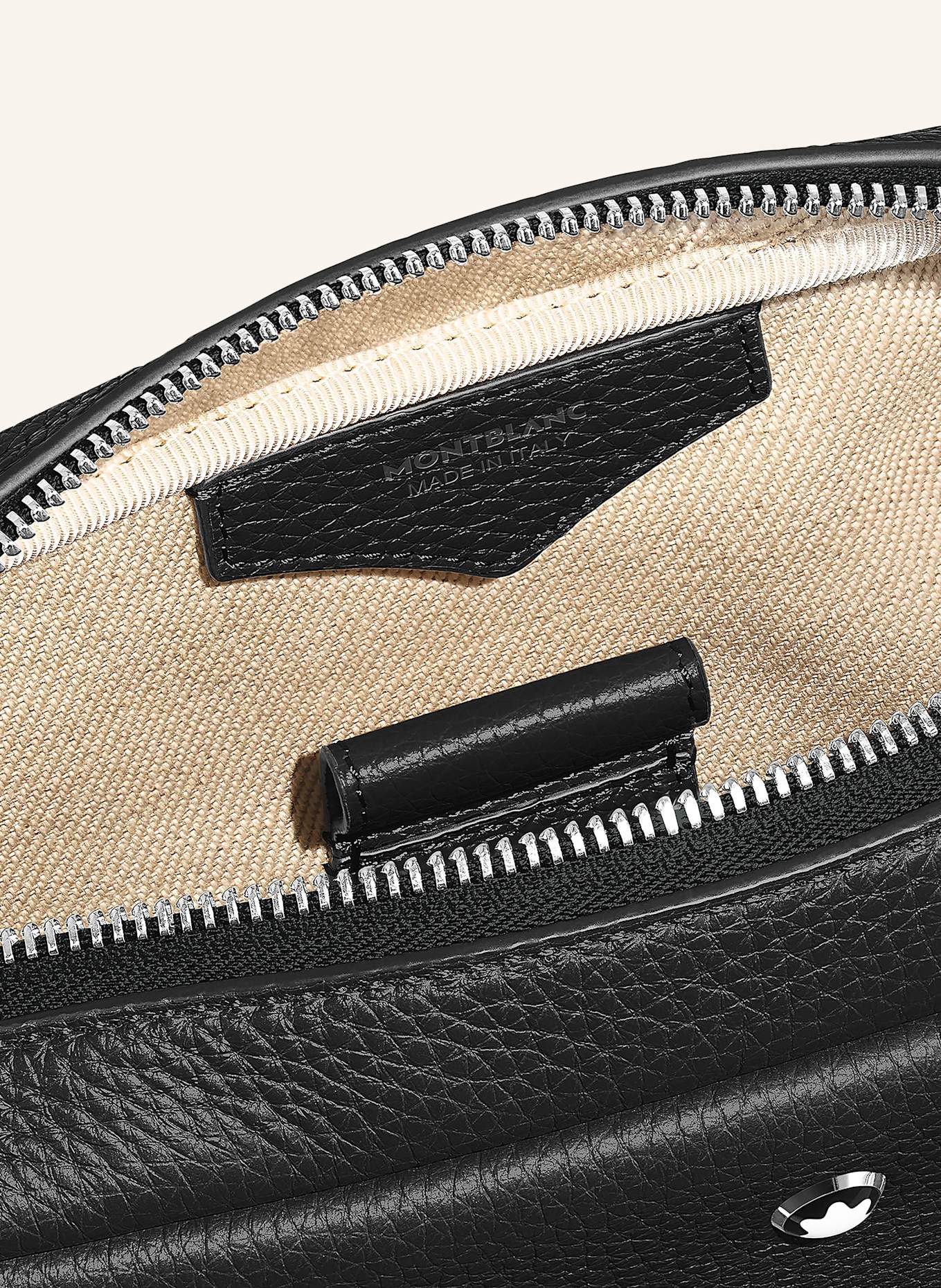 MONTBLANC Kabelka přes rameno COMPANION: ČERNÁ