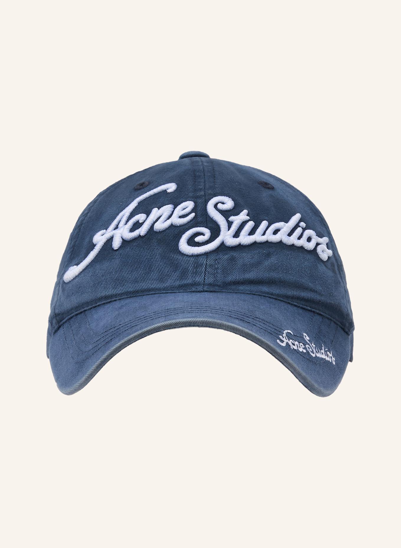 Acne Studios Cap: BLAU