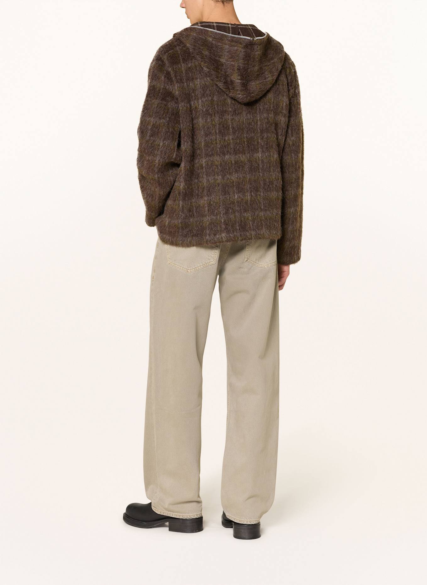 AGOLDE Džíny FUSION Baggy Tapered Fit: wic wicker (md wsh grey)