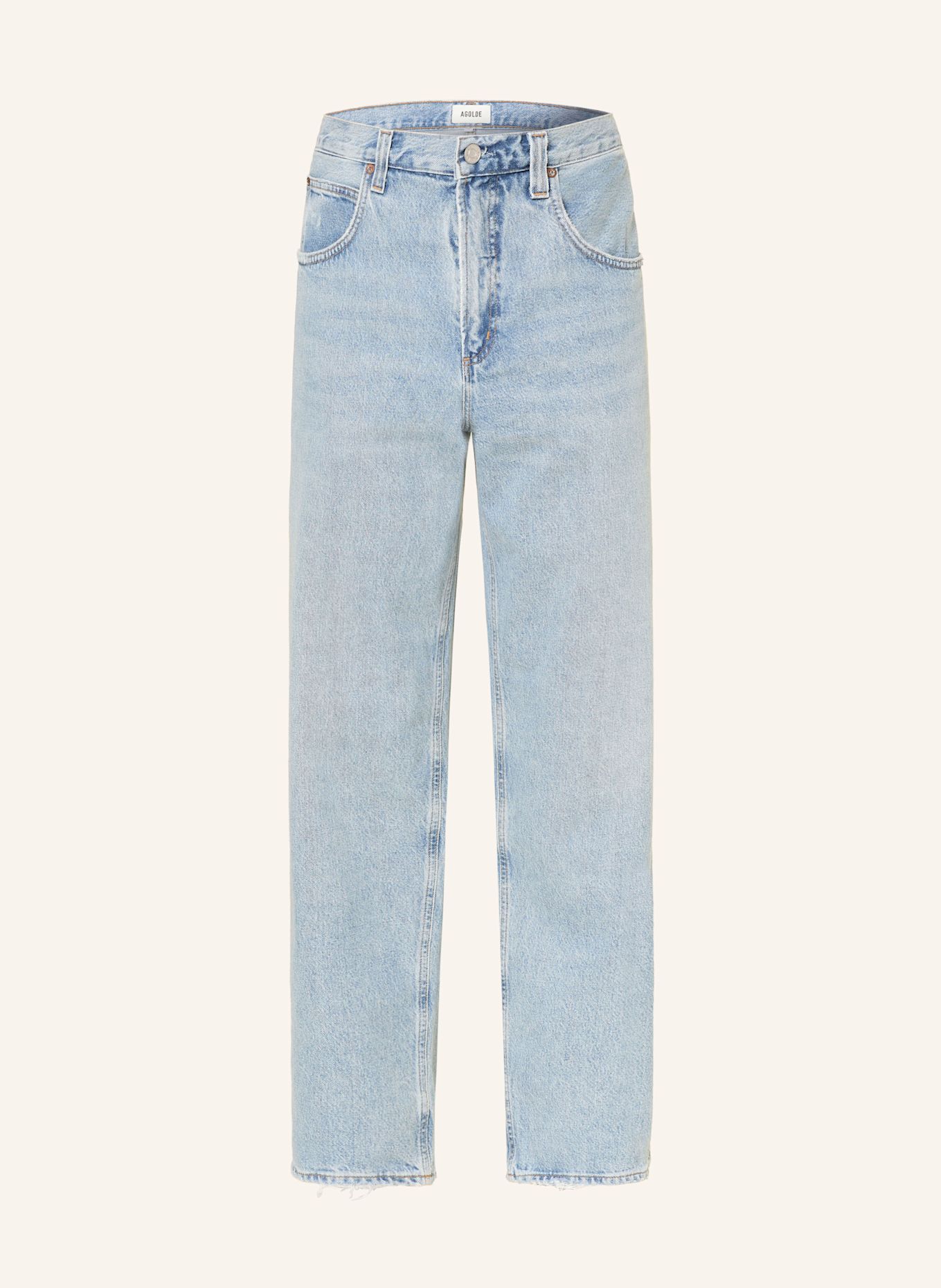 AGOLDE Džíny FUSION vasket jean Baggy Taper Fit: force force (vint marbled ind)