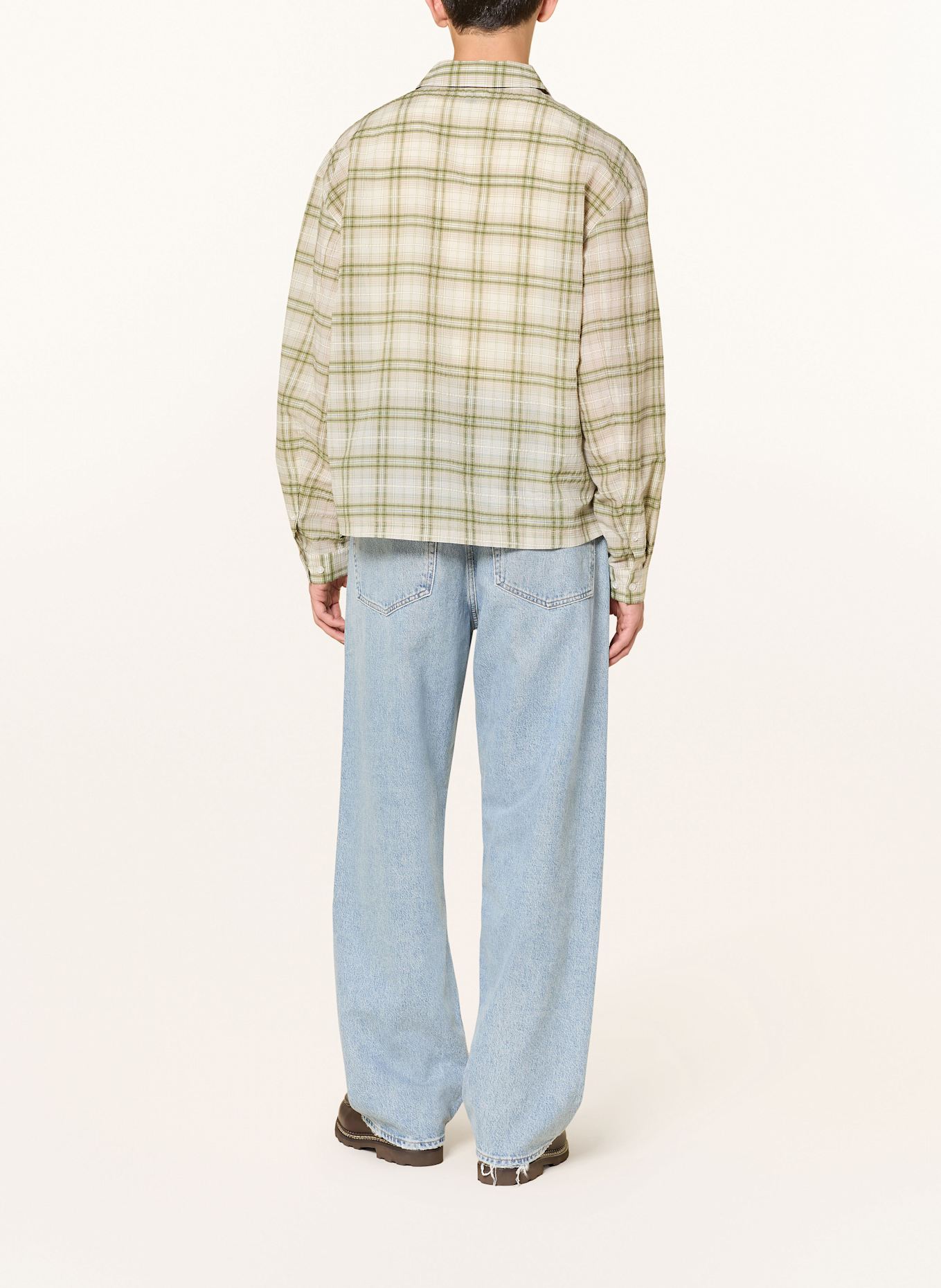 AGOLDE Džíny FUSION vasket jean Baggy Taper Fit: force force (vint marbled ind)