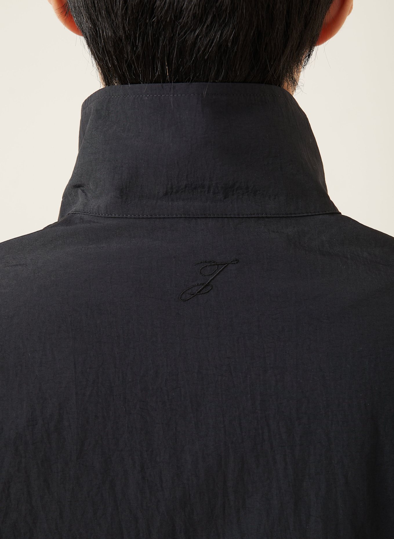 JACQUEMUS Jacke LE BLOUSON CURVO: SCHWARZ