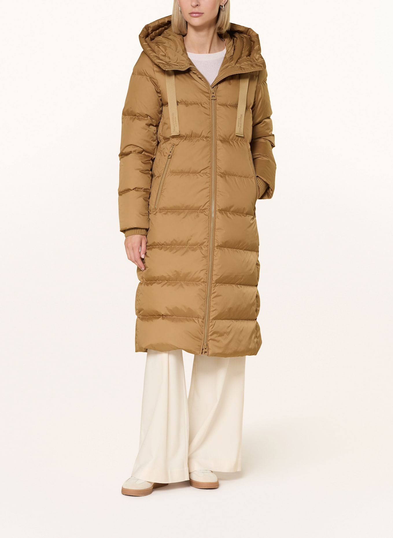 Marc O'Polo Daunenmantel: HELLBRAUN