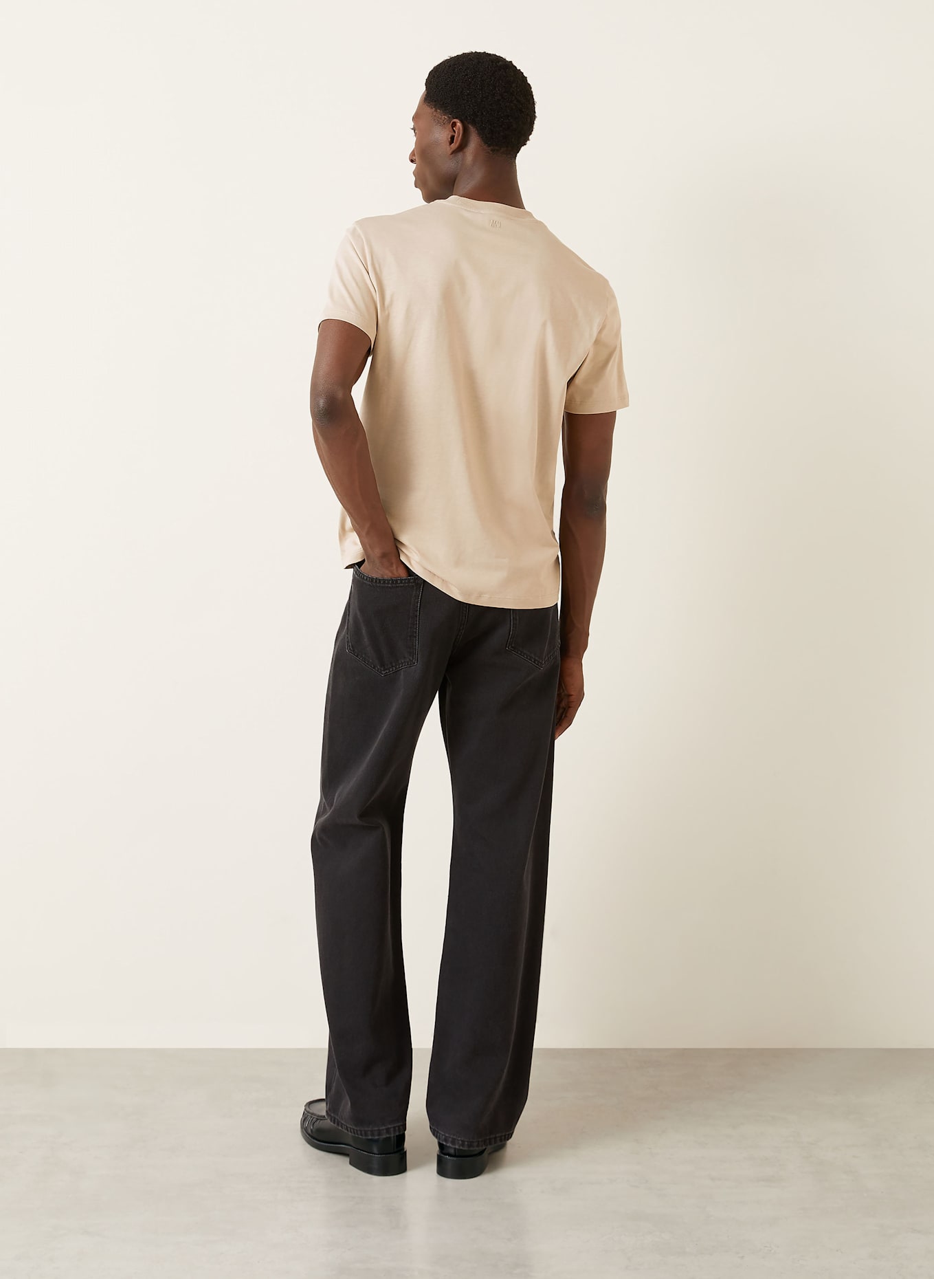 AMI PARIS T-Shirt: HELLBRAUN