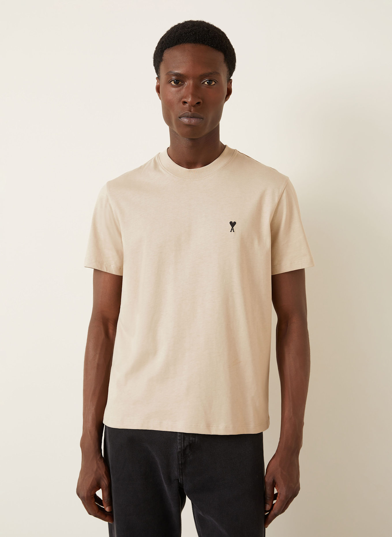 AMI PARIS T-Shirt: HELLBRAUN