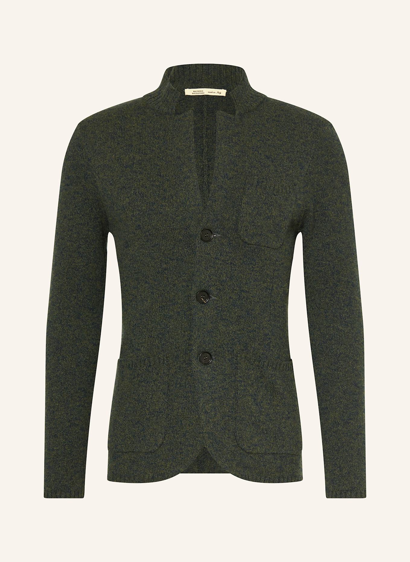 MAURIZIO  BALDASSARI Cardigan PORTOFINO: DARK GREEN