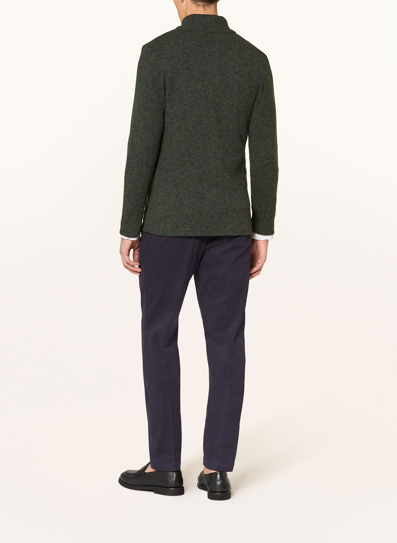 MAURIZIO  BALDASSARI Cardigan PORTOFINO: DARK GREEN