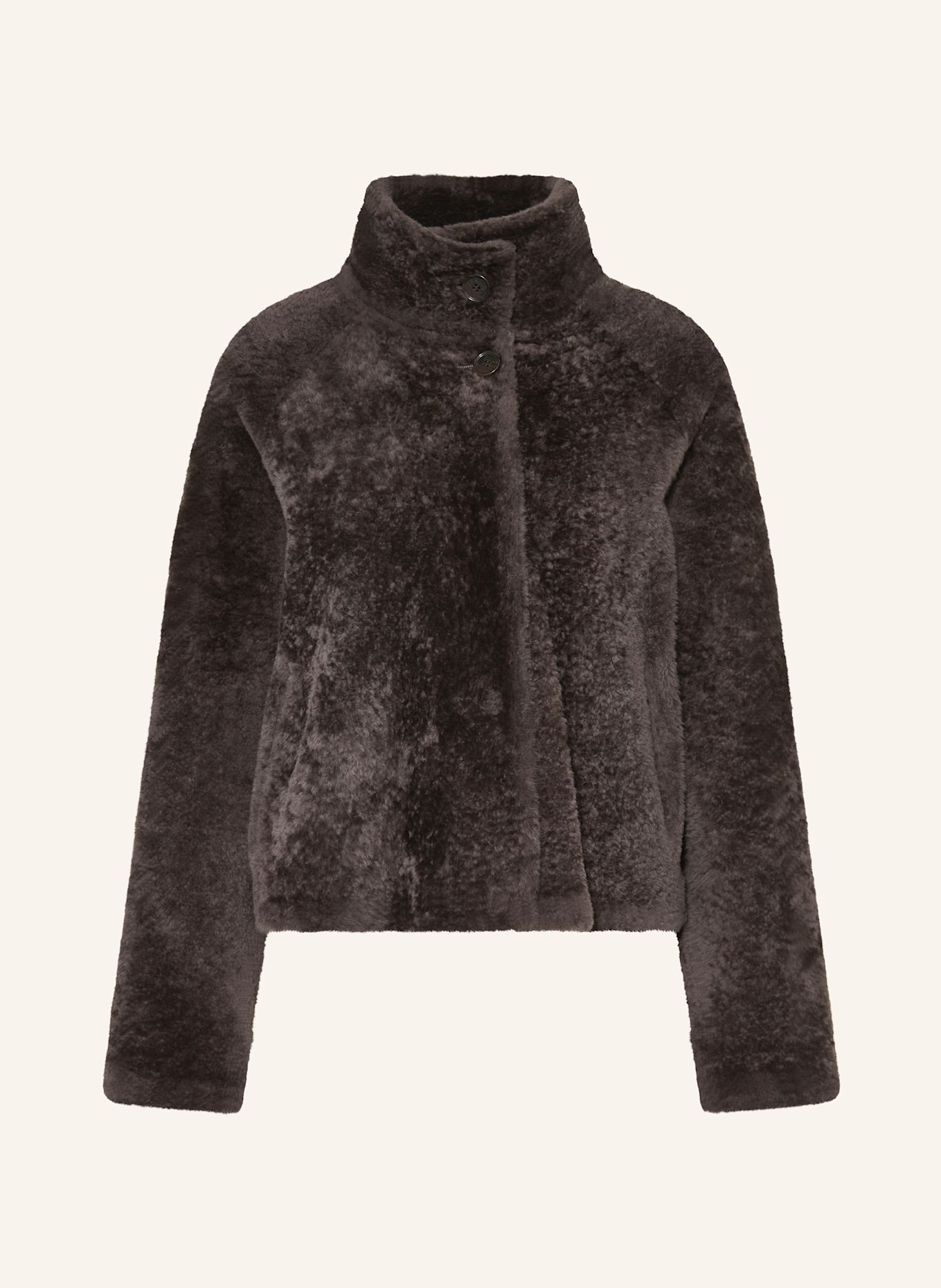 ARMA Lederjacke ARIANA zum Wenden: DUNKELGRAU