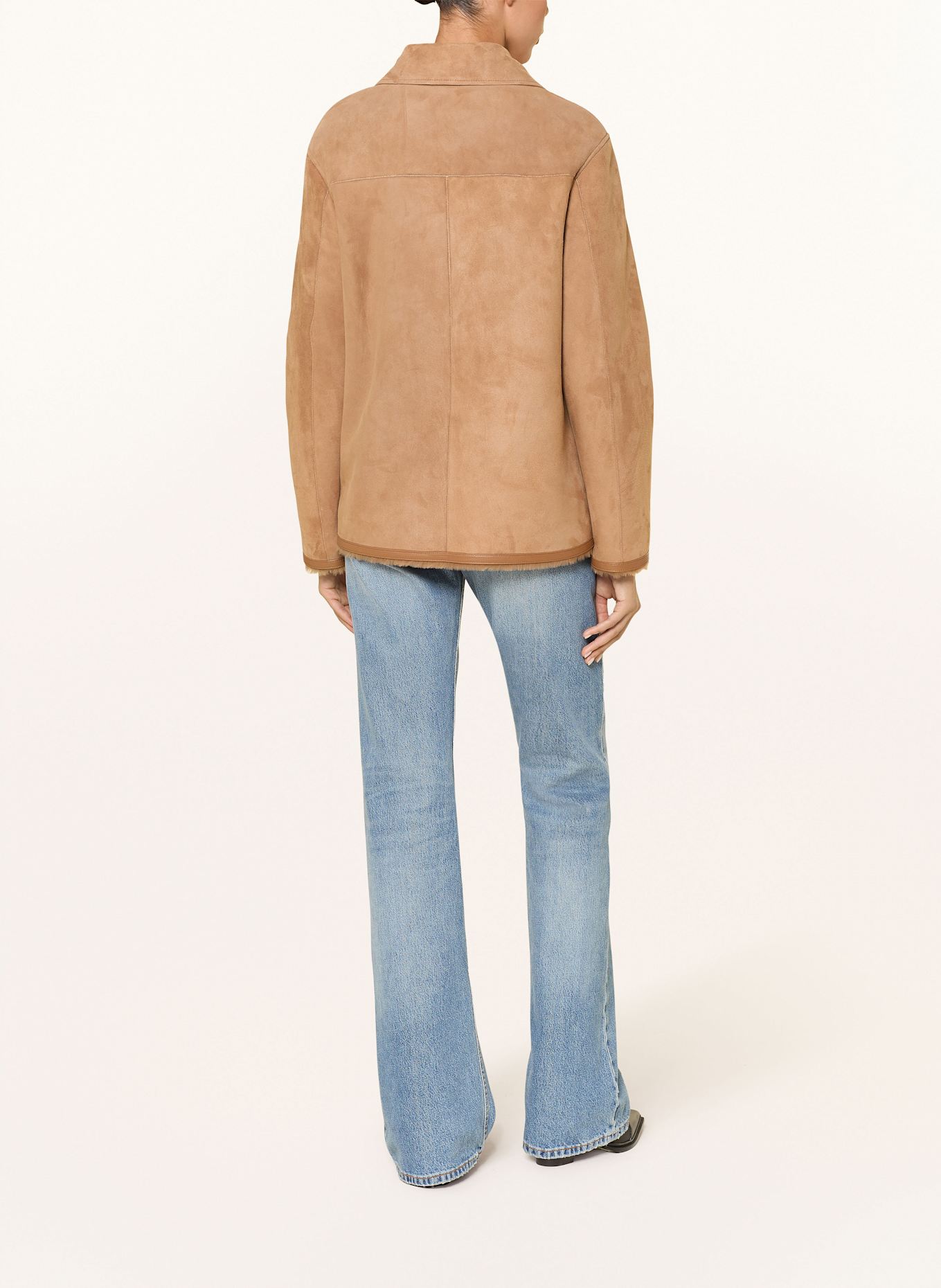 ARMA Lederjacke JULIETTA: COGNAC