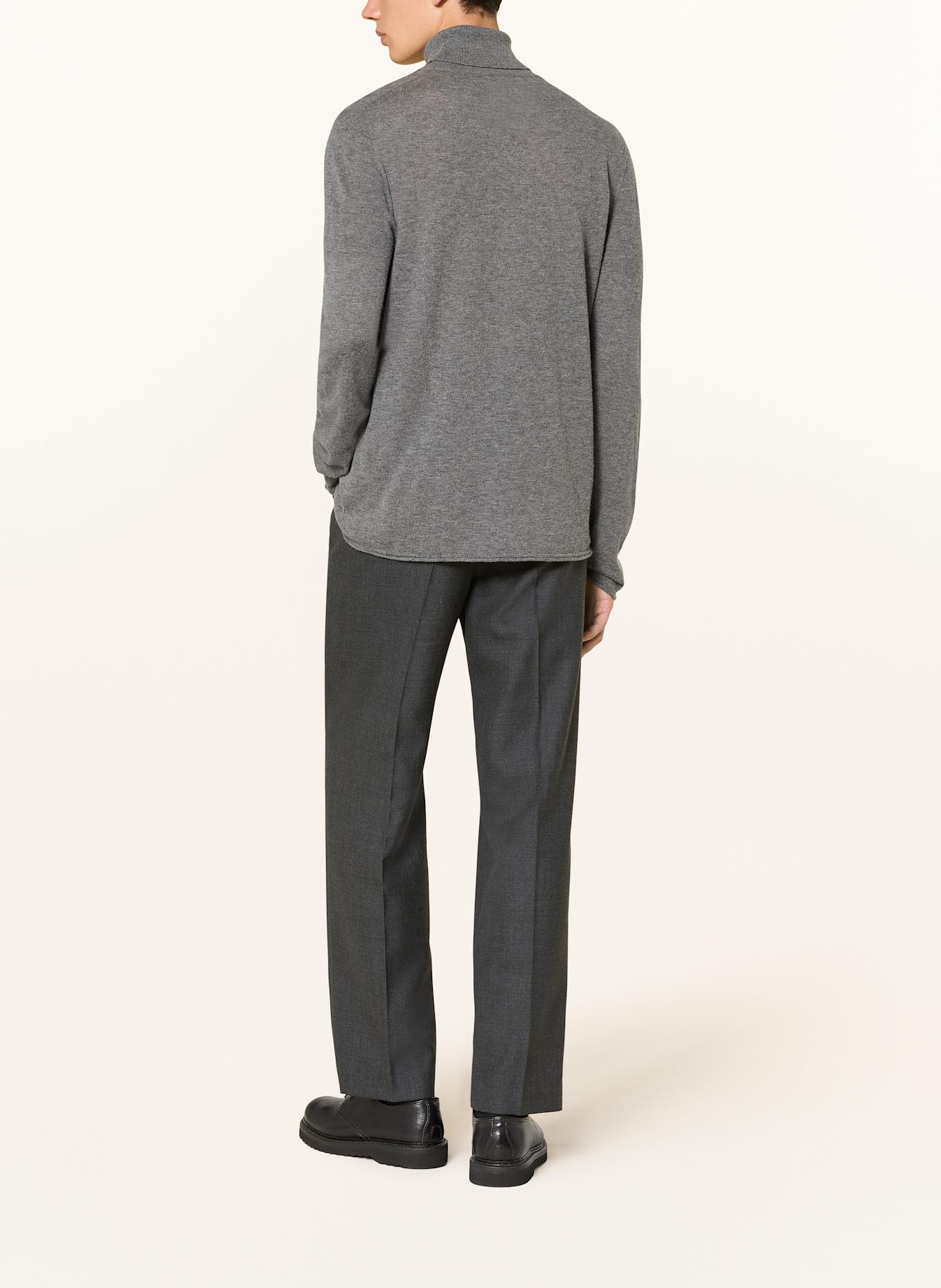 roberto collina Rollkragenpullover mit Cashmere: GRAU