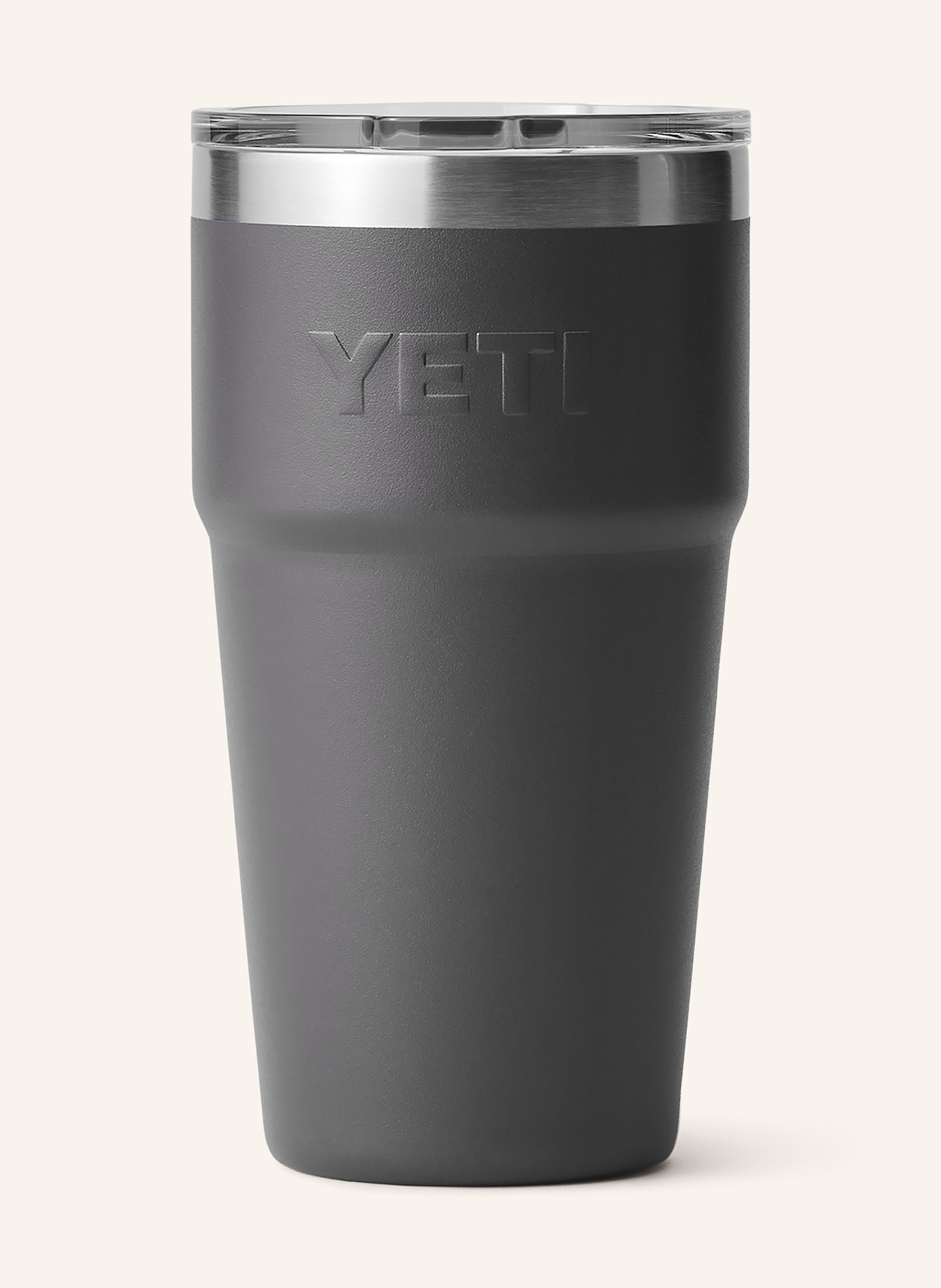 YETI Thermobecher RAMBLER®: DUNKELGRAU