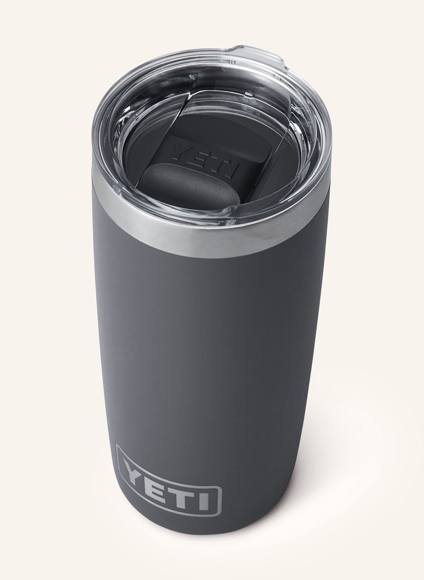 YETI Thermobecher RAMBLER®: DUNKELGRAU