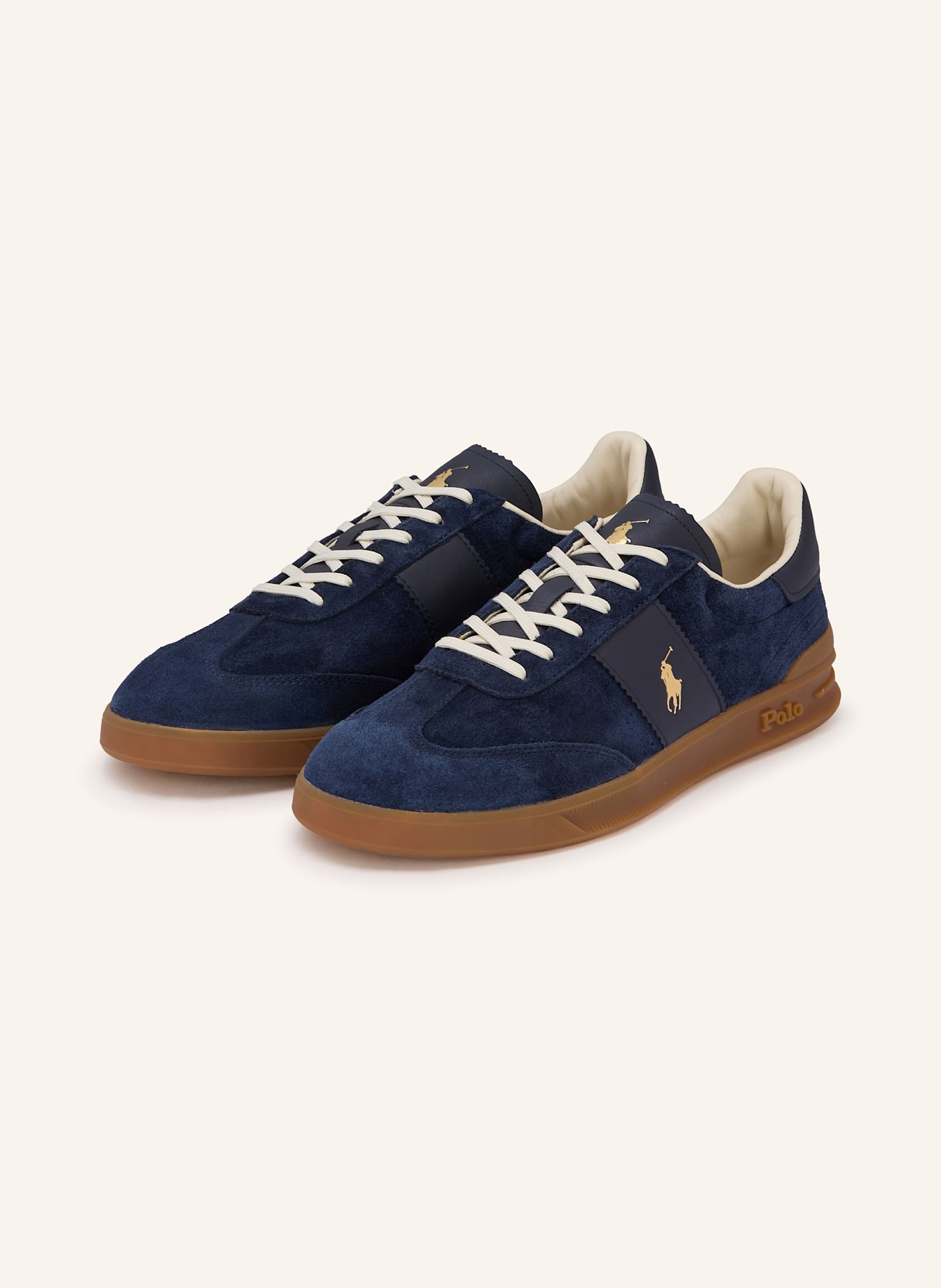POLO RALPH LAUREN Sneakersy HERITAGE AERA: GRANATOWY