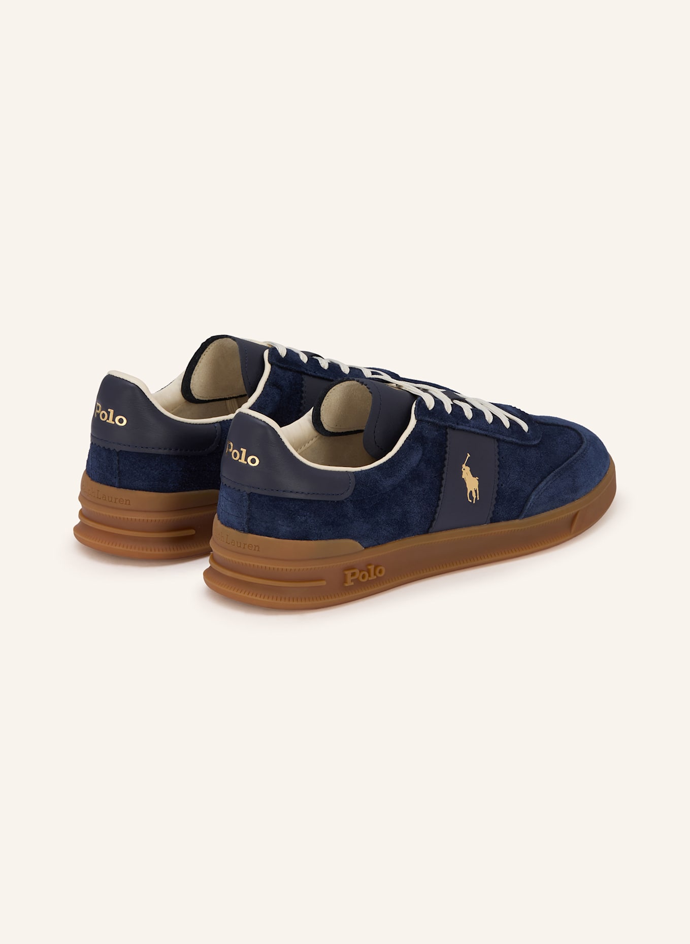 POLO RALPH LAUREN Sneakersy HERITAGE AERA: GRANATOWY